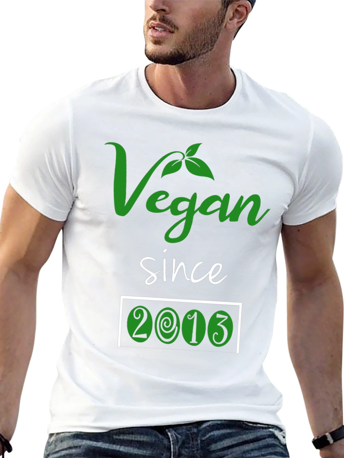 Vegan Since 2013 T-Shirt - Plant Based Lifestyle