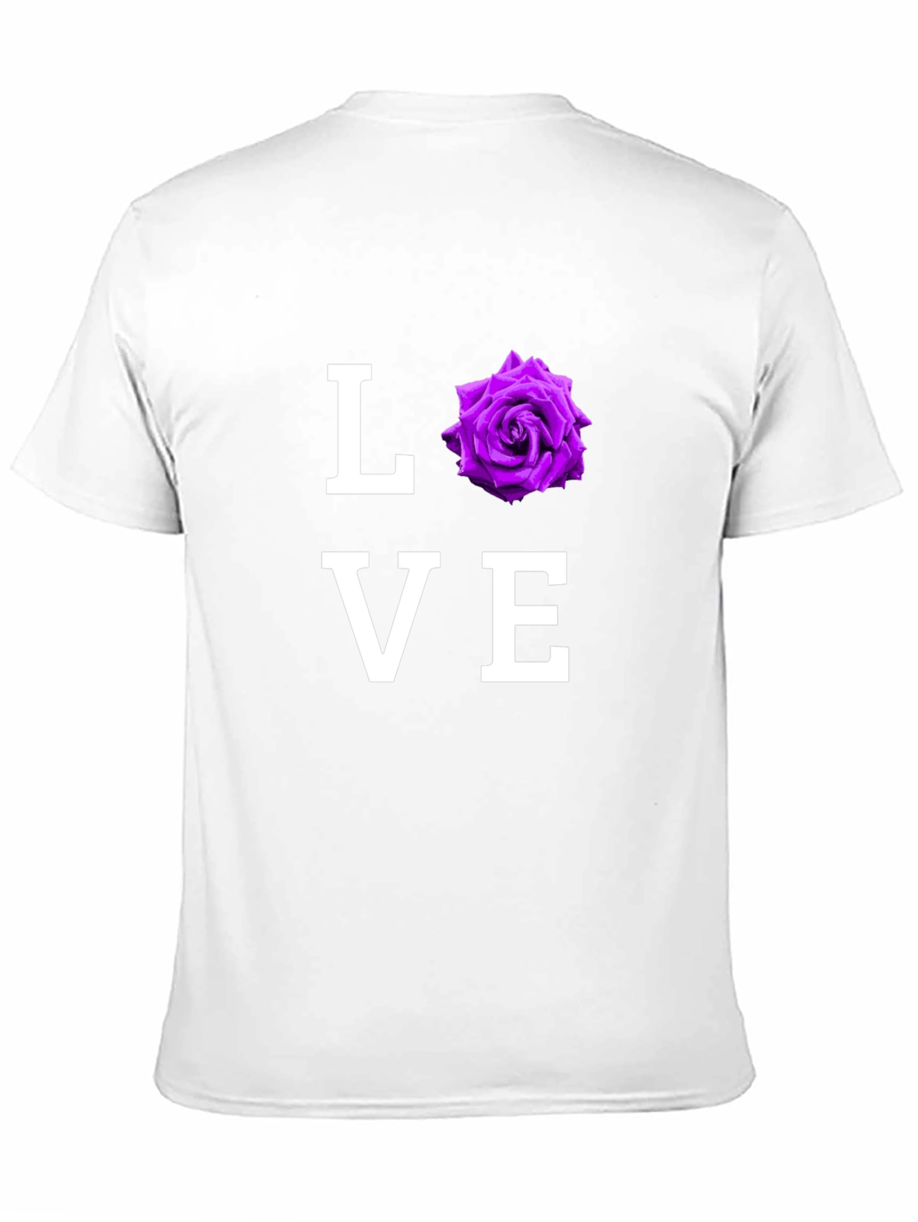 Love Rose Graphic T-Shirt - Black
