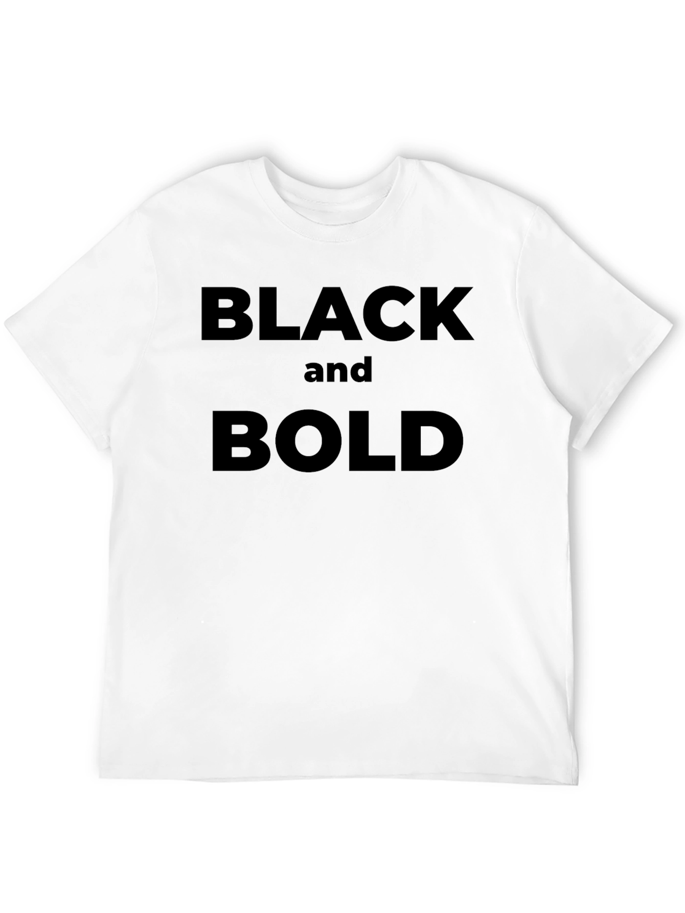 Black and Bold Graphic Tee