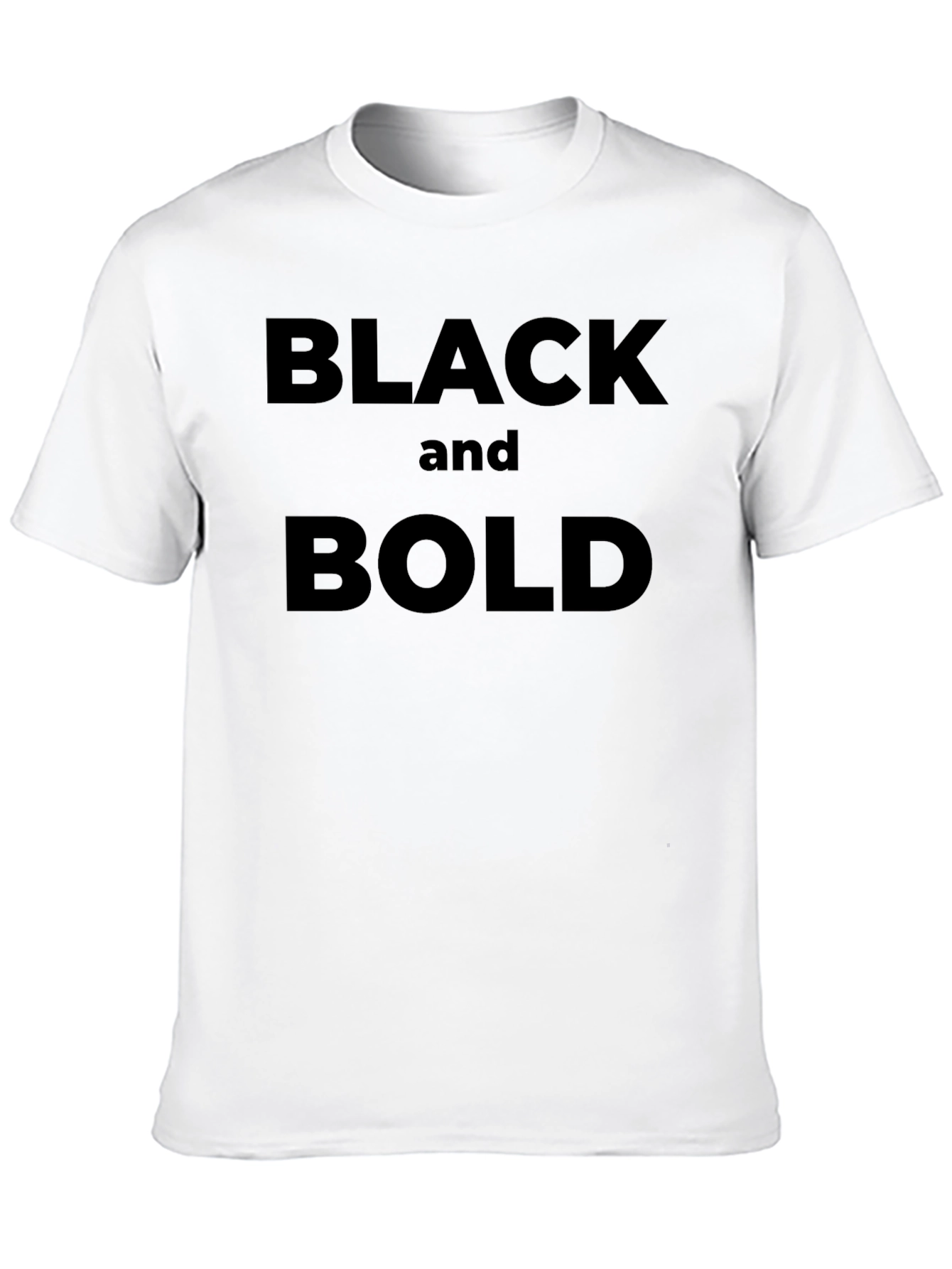 Black and Bold Graphic Tee