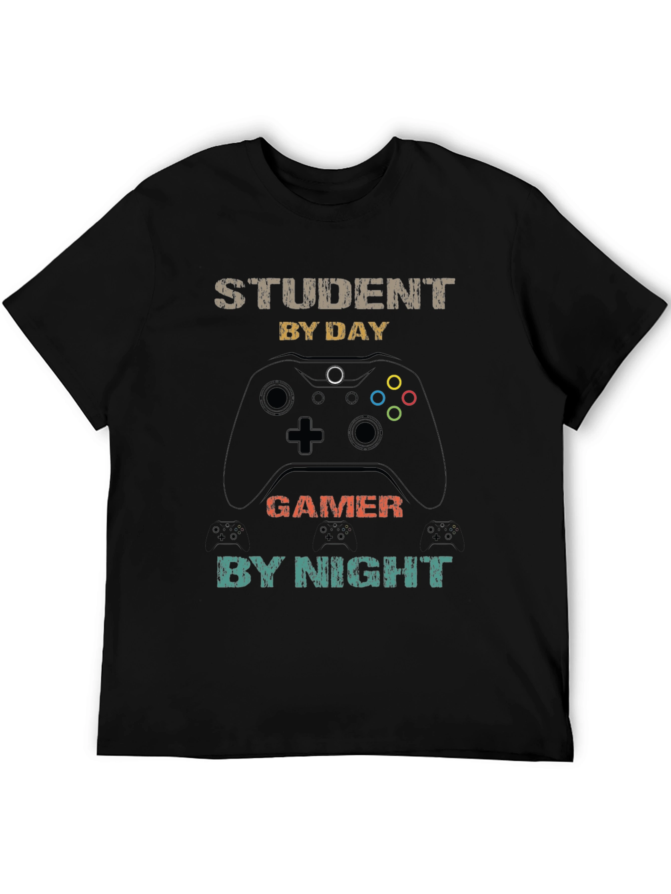 Student By Day Gamer By Night T-Shirt