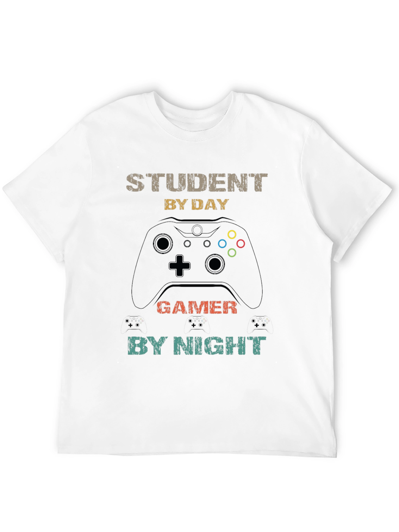 Student By Day Gamer By Night T-Shirt