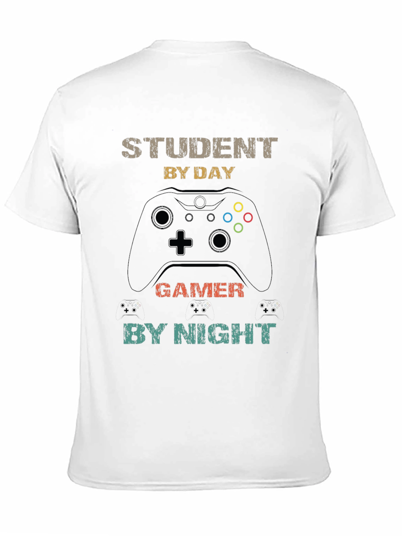 Student By Day Gamer By Night T-Shirt
