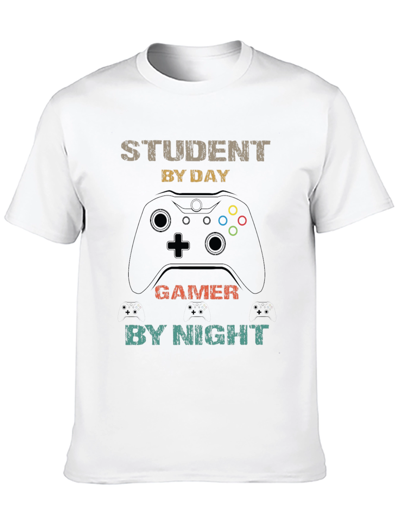 Student By Day Gamer By Night T-Shirt