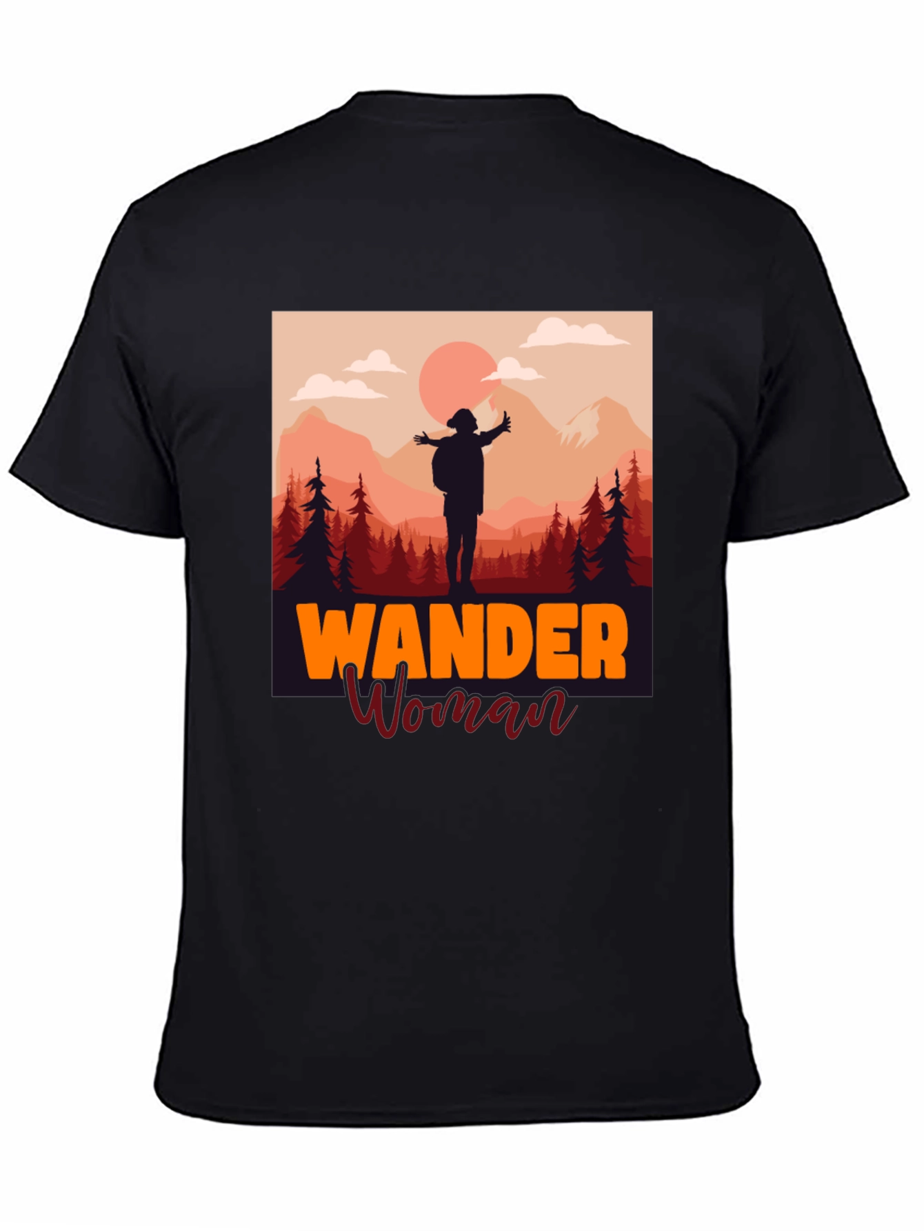 Wander Woman Graphic Tee - Hiking Apparel