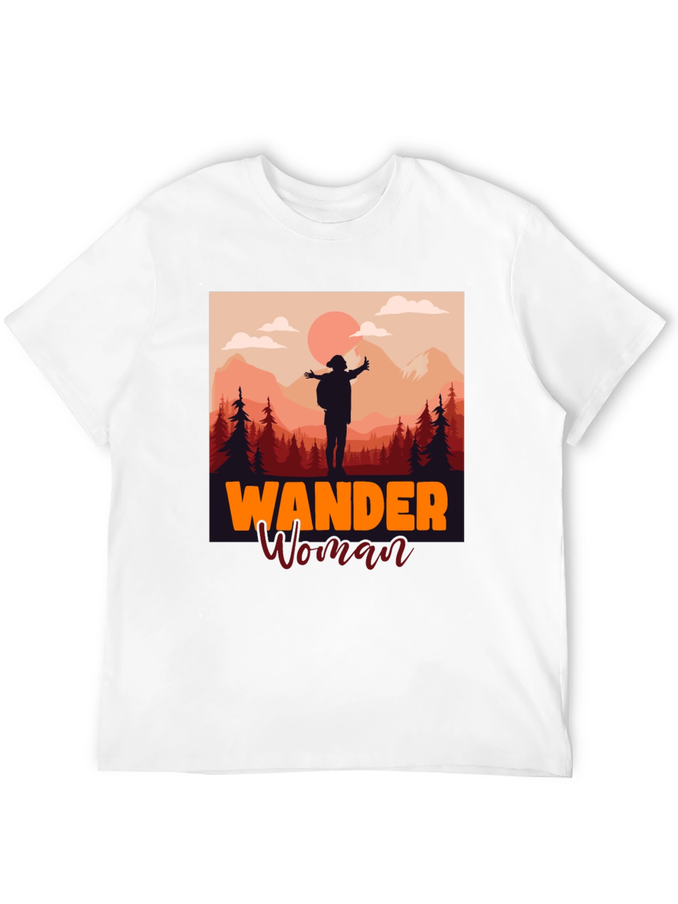 Wander Woman Graphic Tee - Hiking Apparel