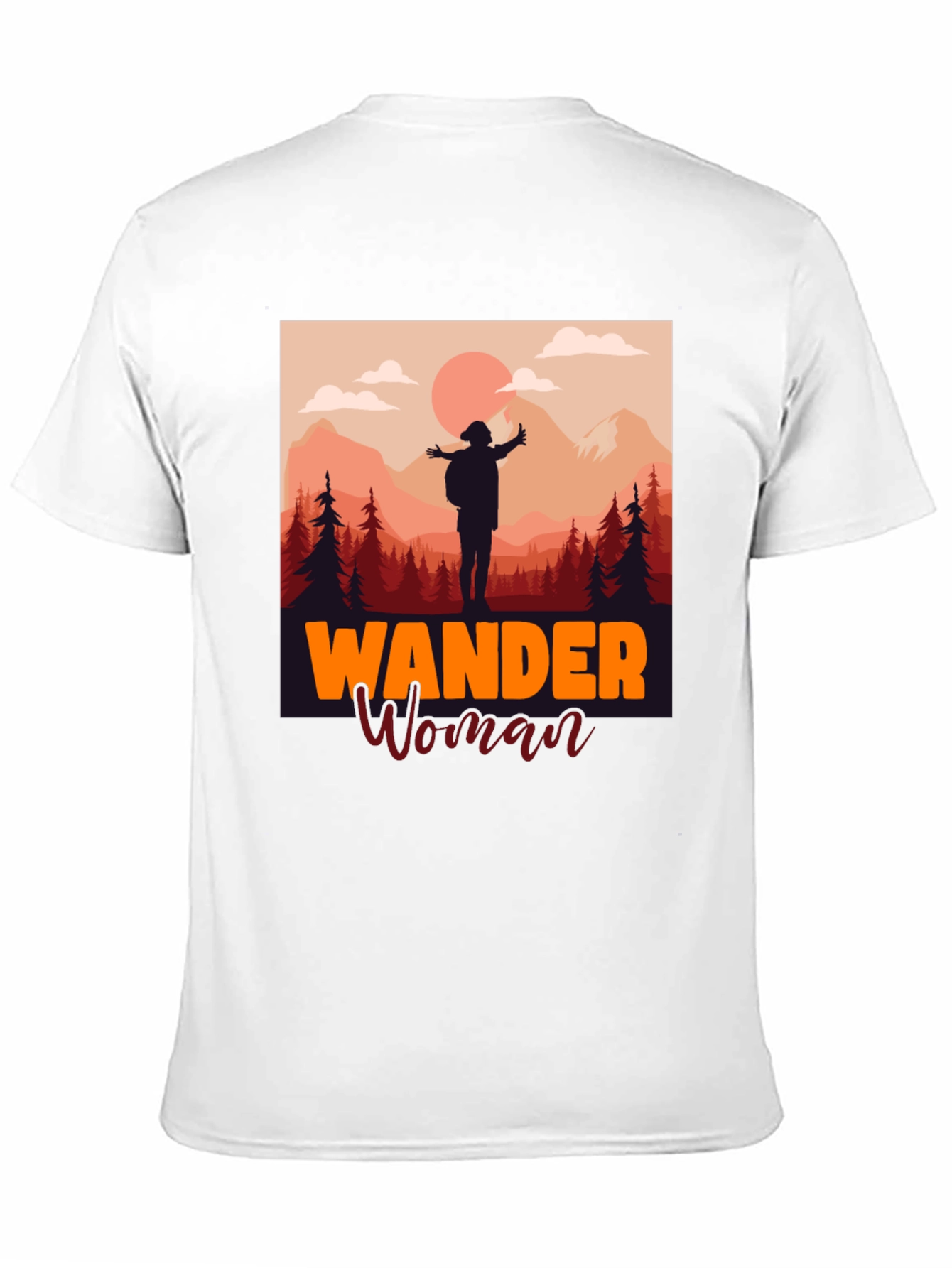 Wander Woman Graphic Tee - Hiking Apparel
