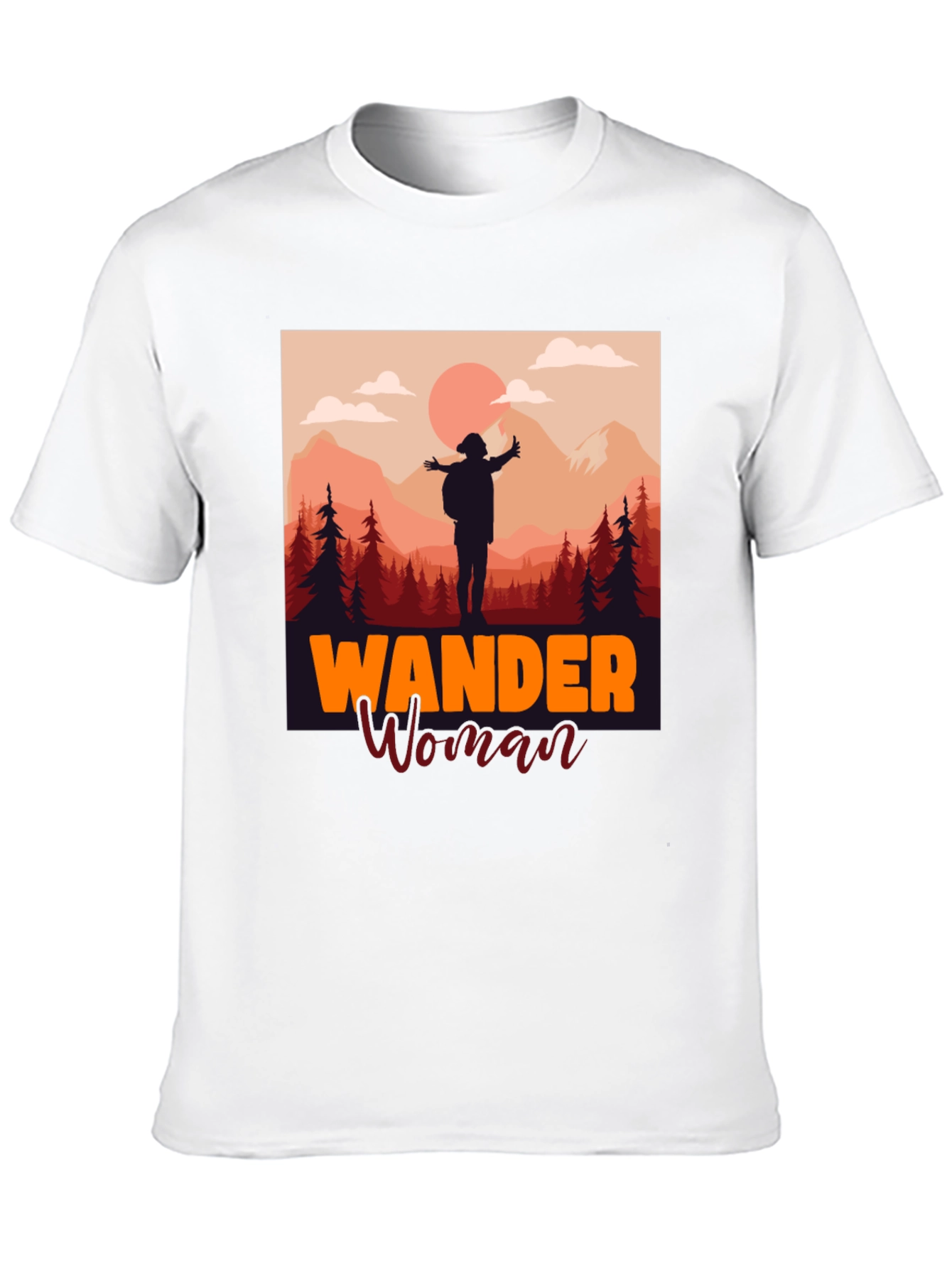 Wander Woman Graphic Tee - Hiking Apparel