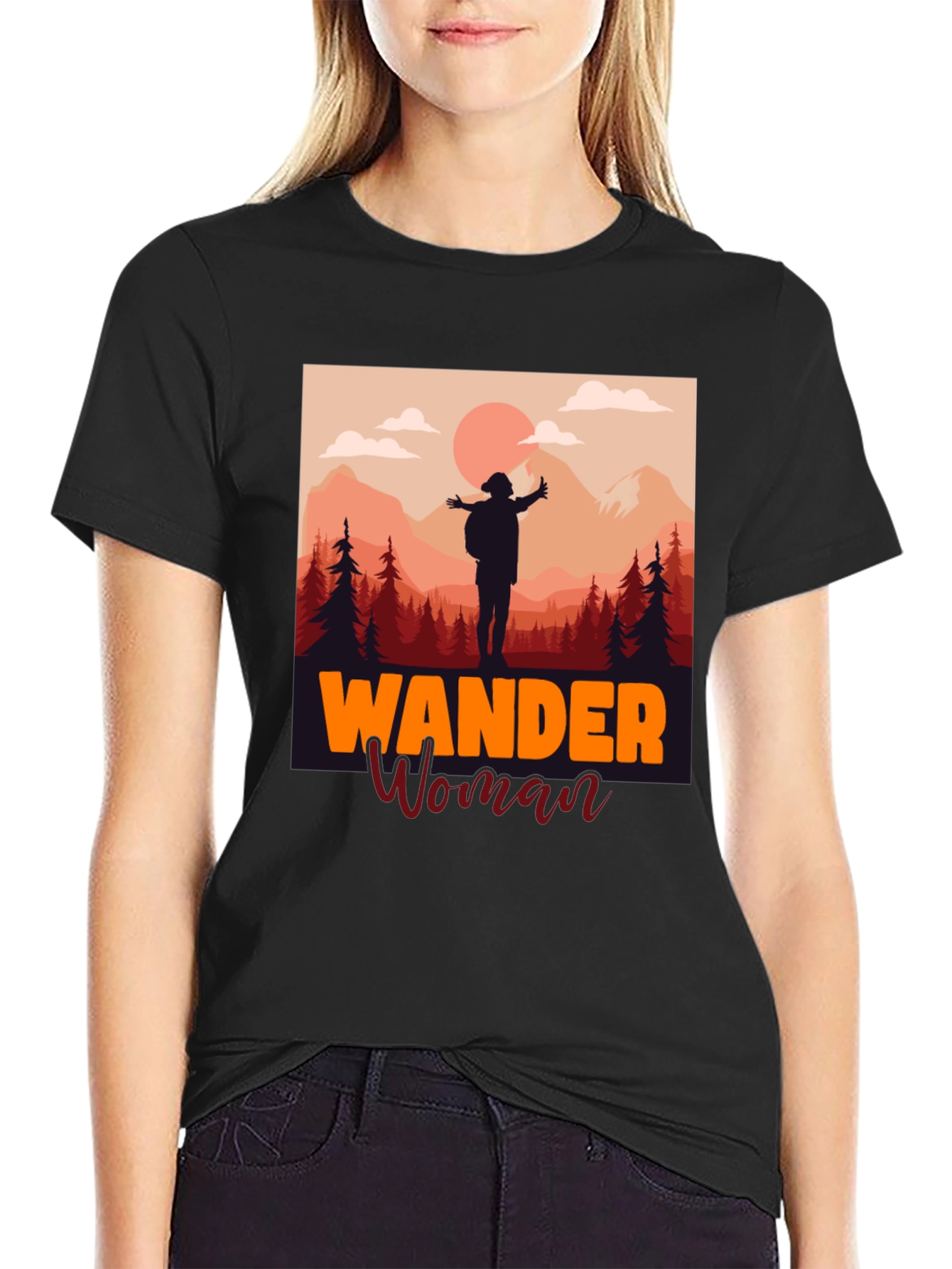 Wander Woman Graphic Tee - Hiking Apparel