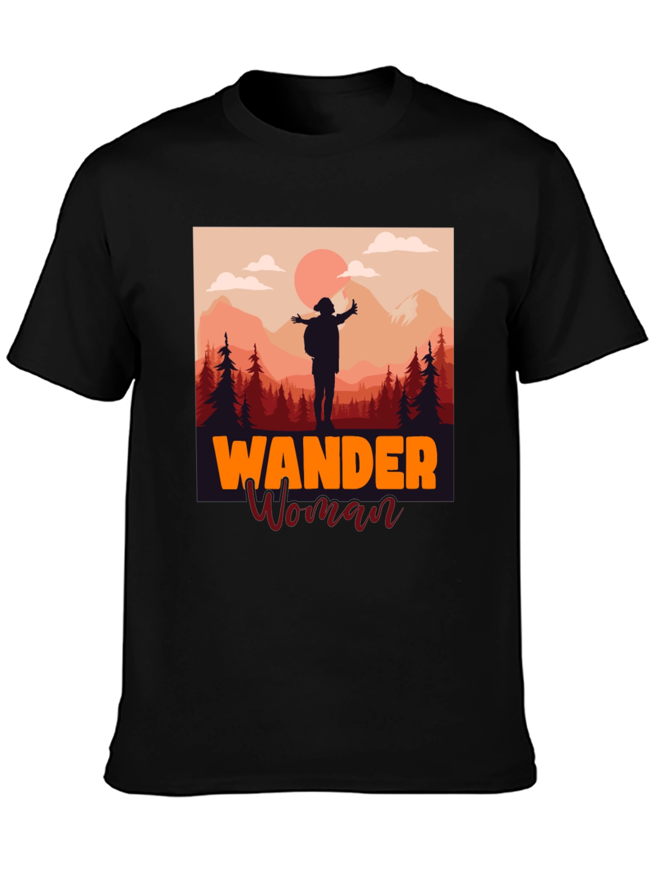 Wander Woman Graphic Tee - Hiking Apparel