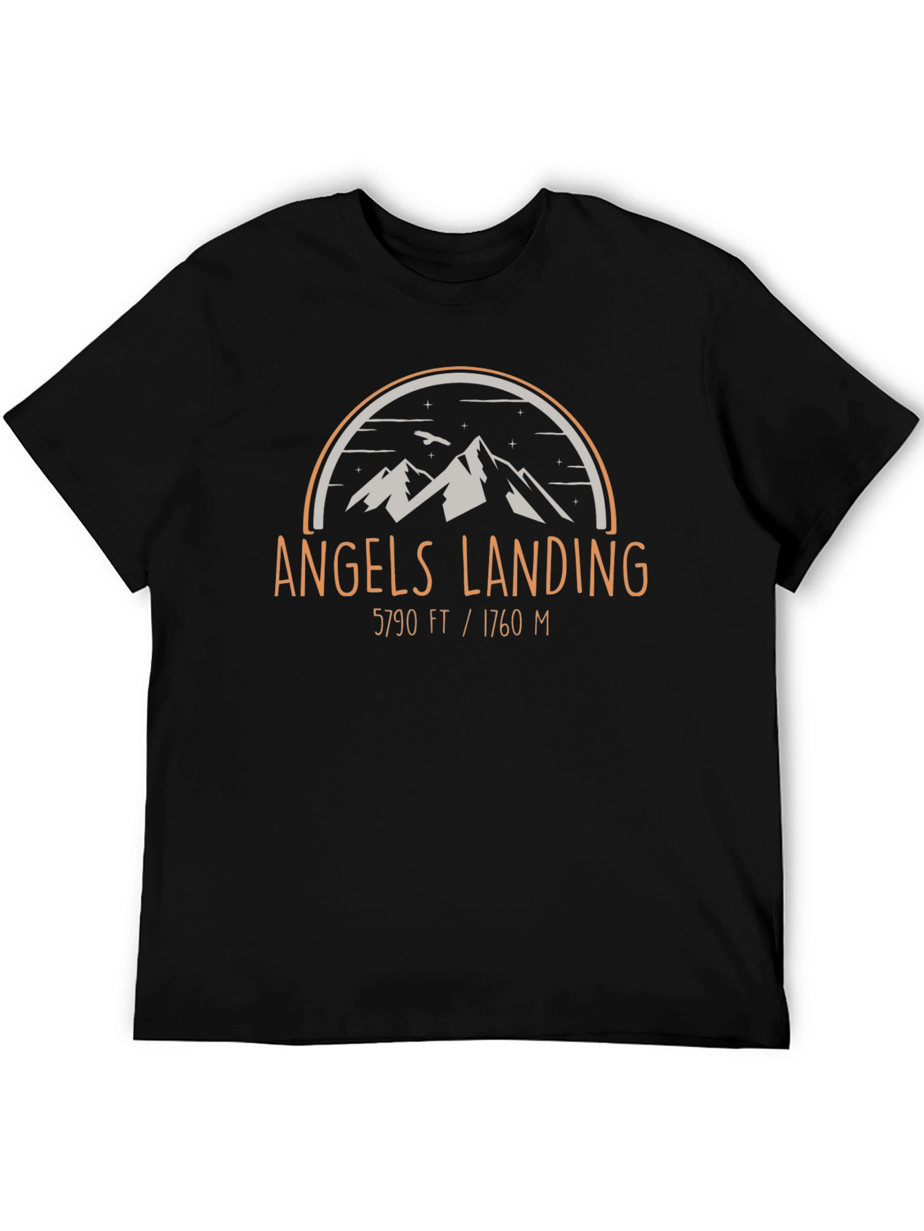 Angels Landing Graphic Tee - Mountain Adventure