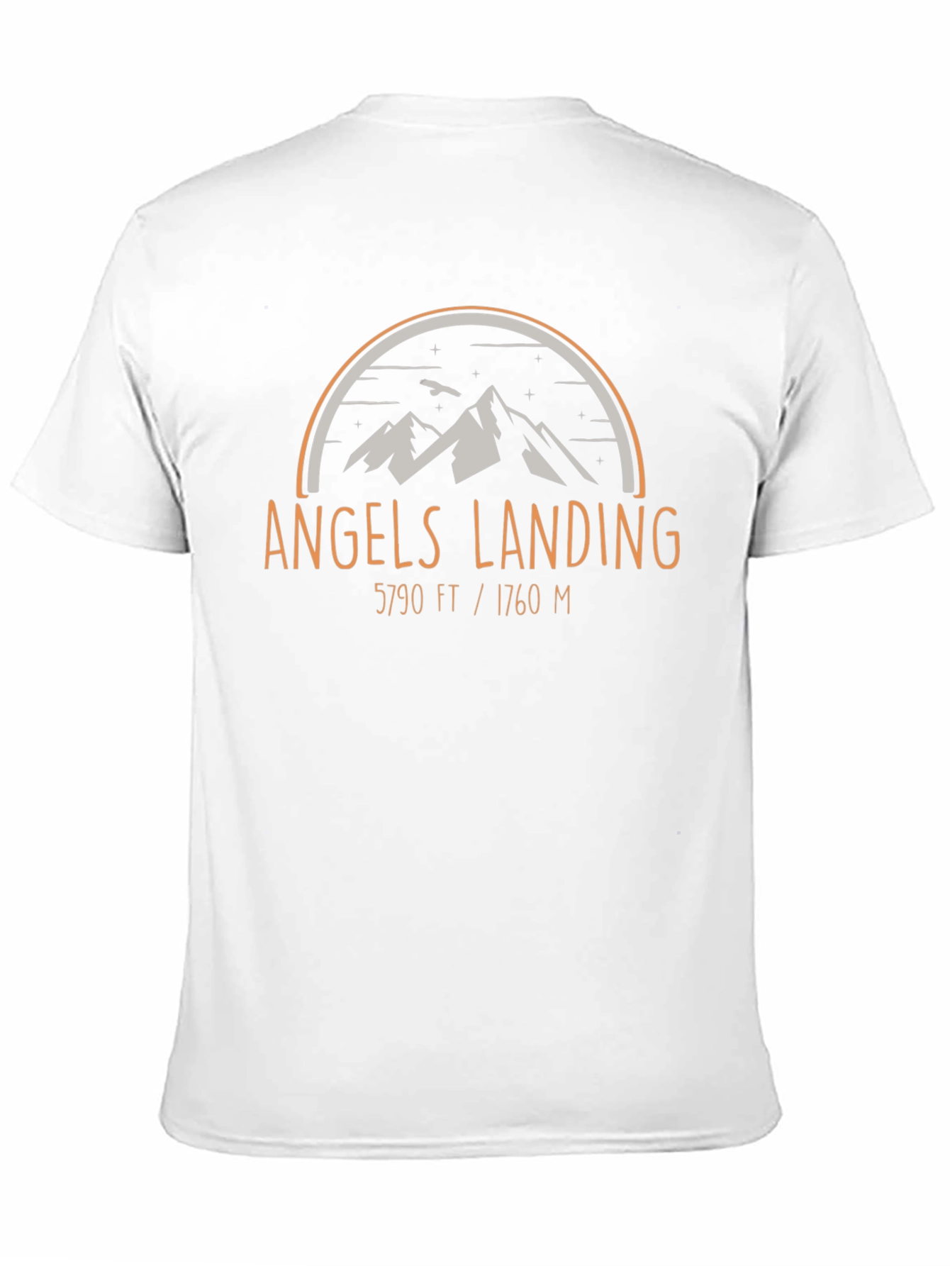 Angels Landing Graphic Tee - Mountain Adventure