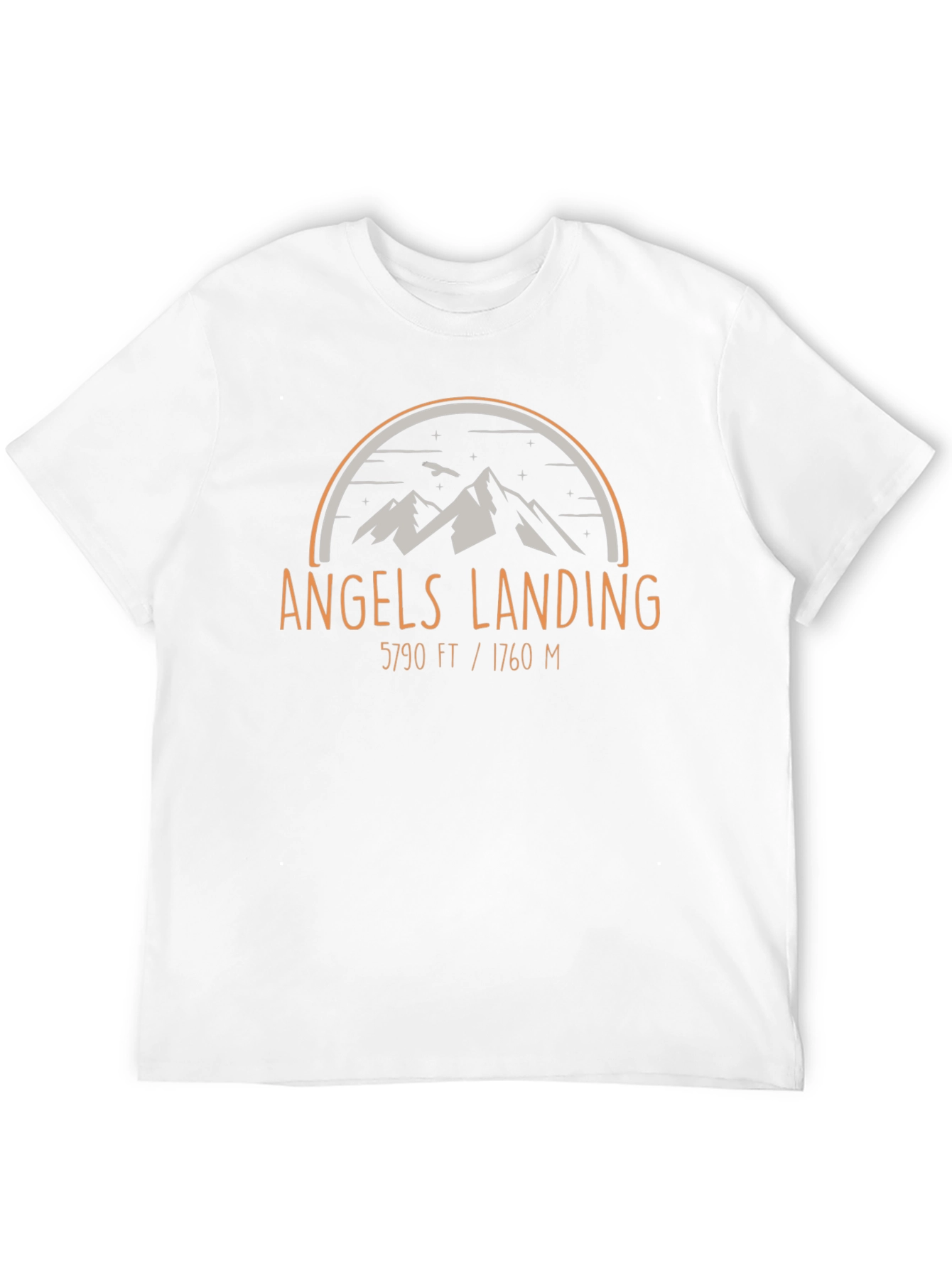 Angels Landing Graphic Tee - Mountain Adventure