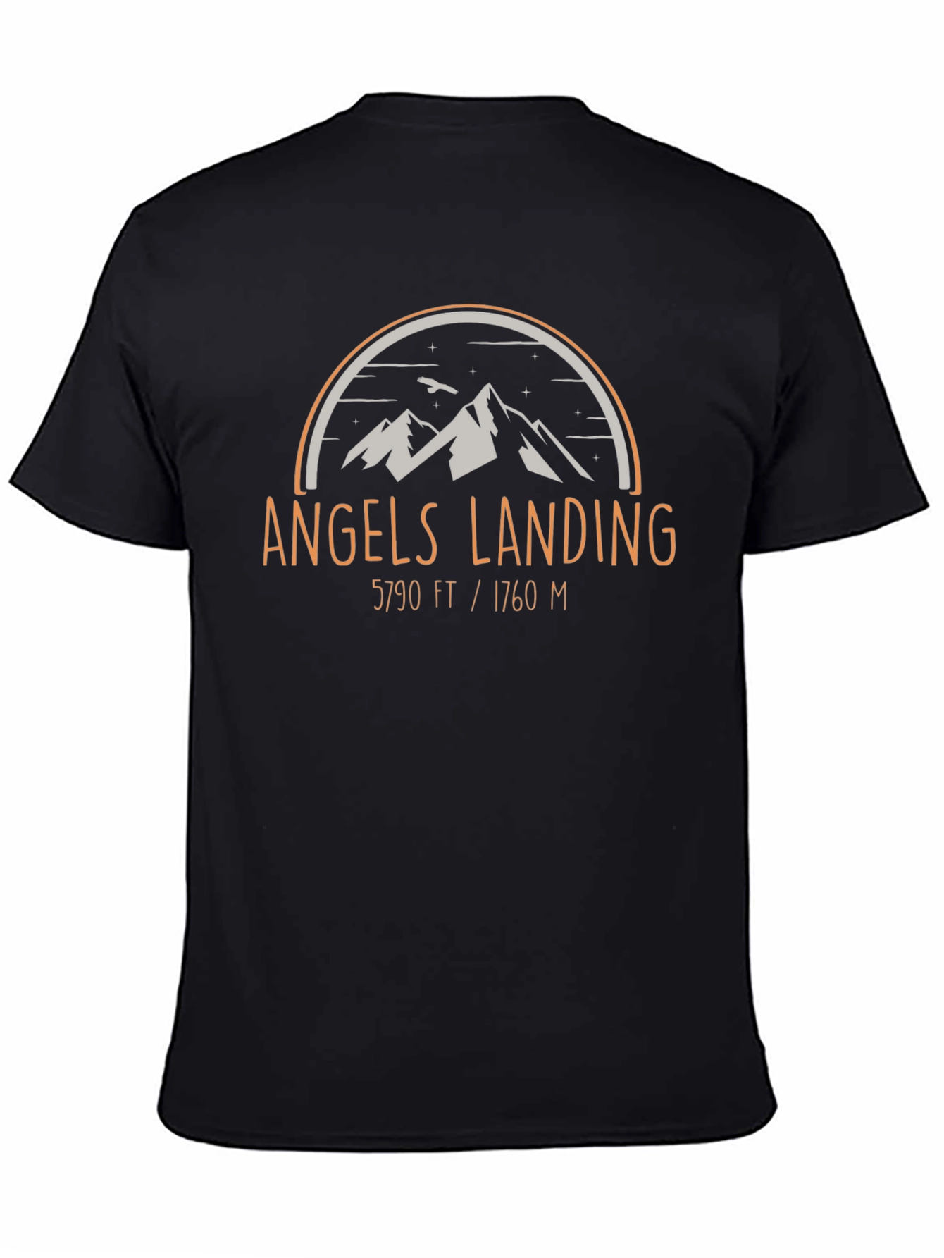 Angels Landing Graphic Tee - Mountain Adventure