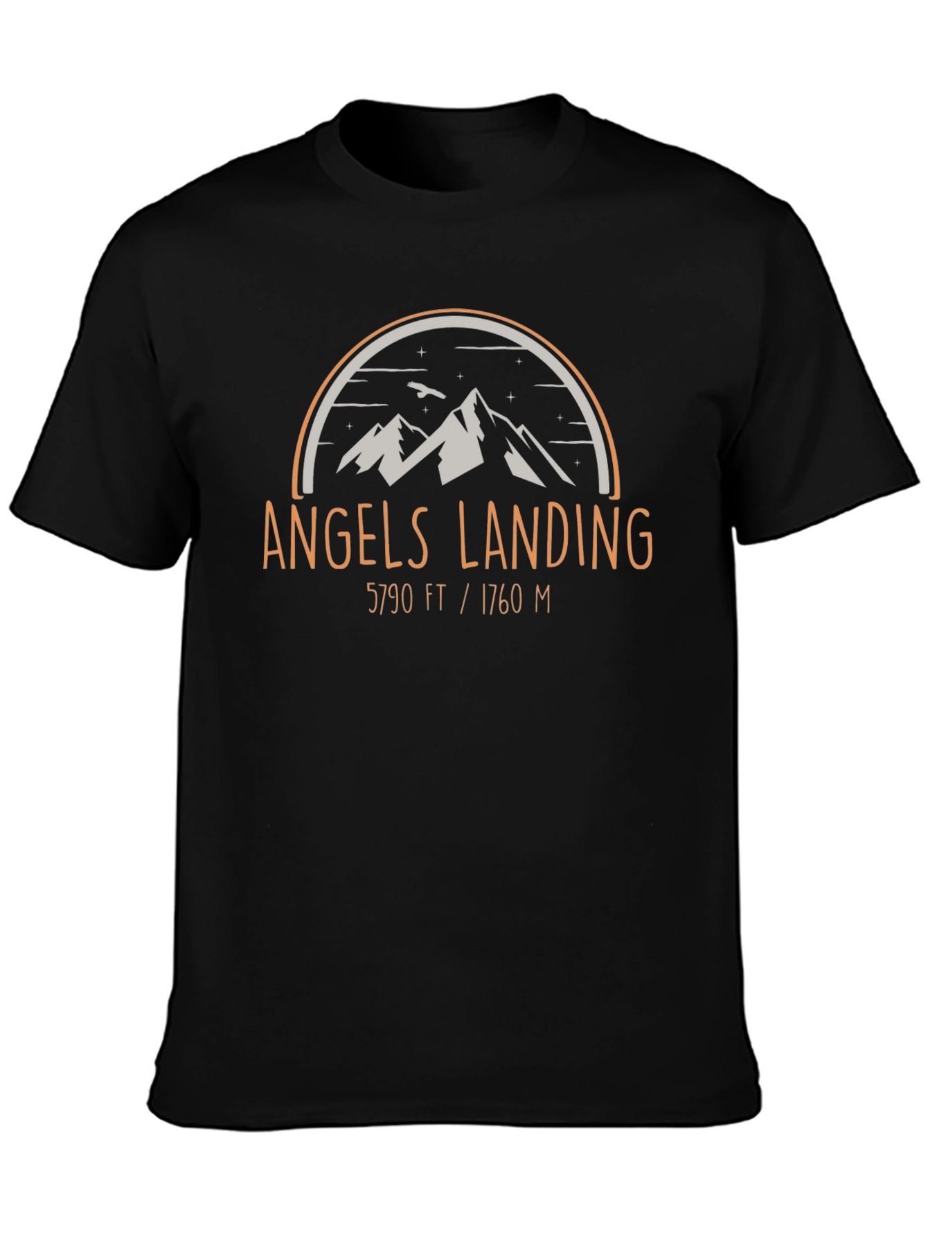 Angels Landing Graphic Tee - Mountain Adventure