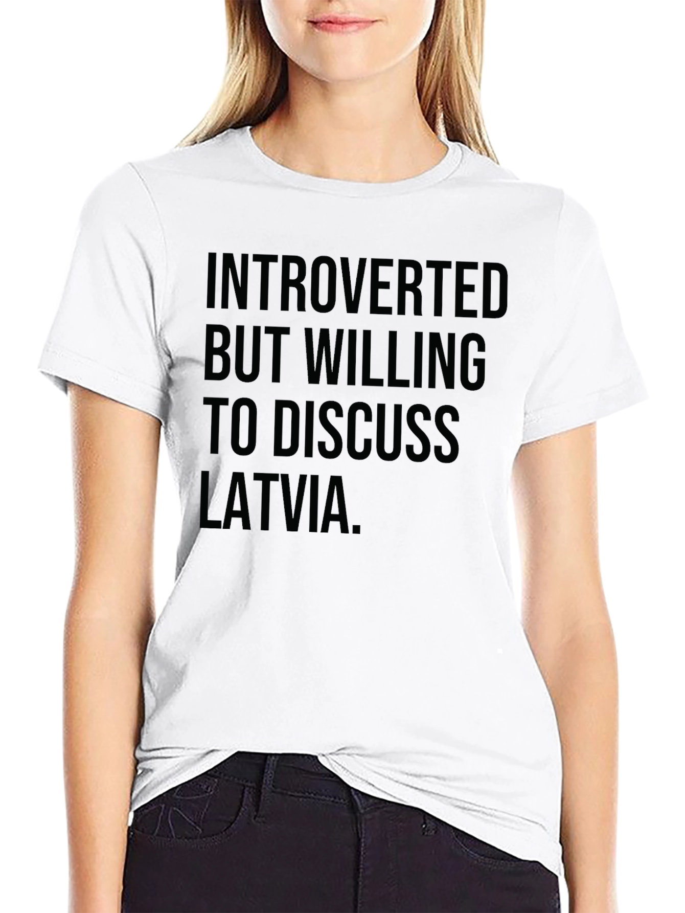 Introverted Latvia T-Shirt