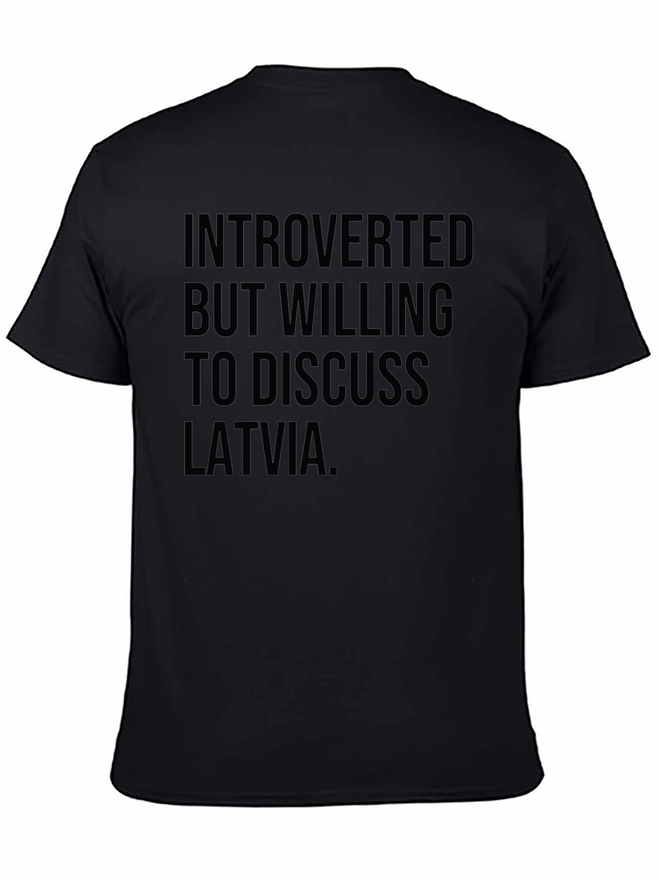 Introverted Latvia T-Shirt