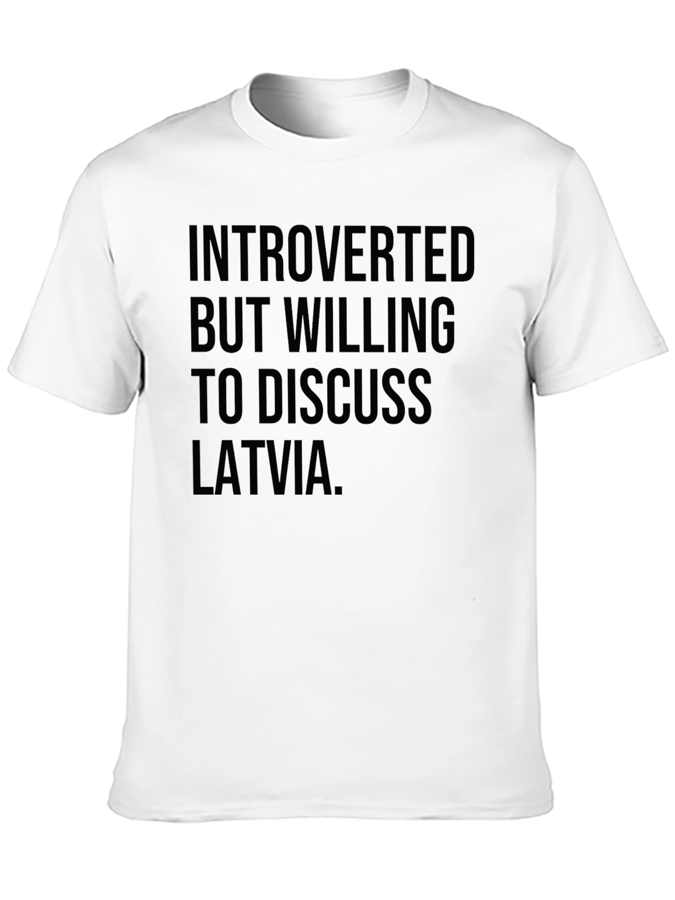 Introverted Latvia T-Shirt