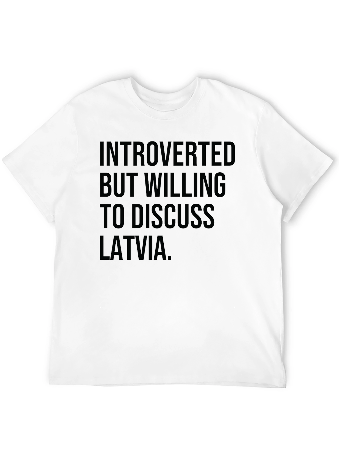 Introverted Latvia T-Shirt