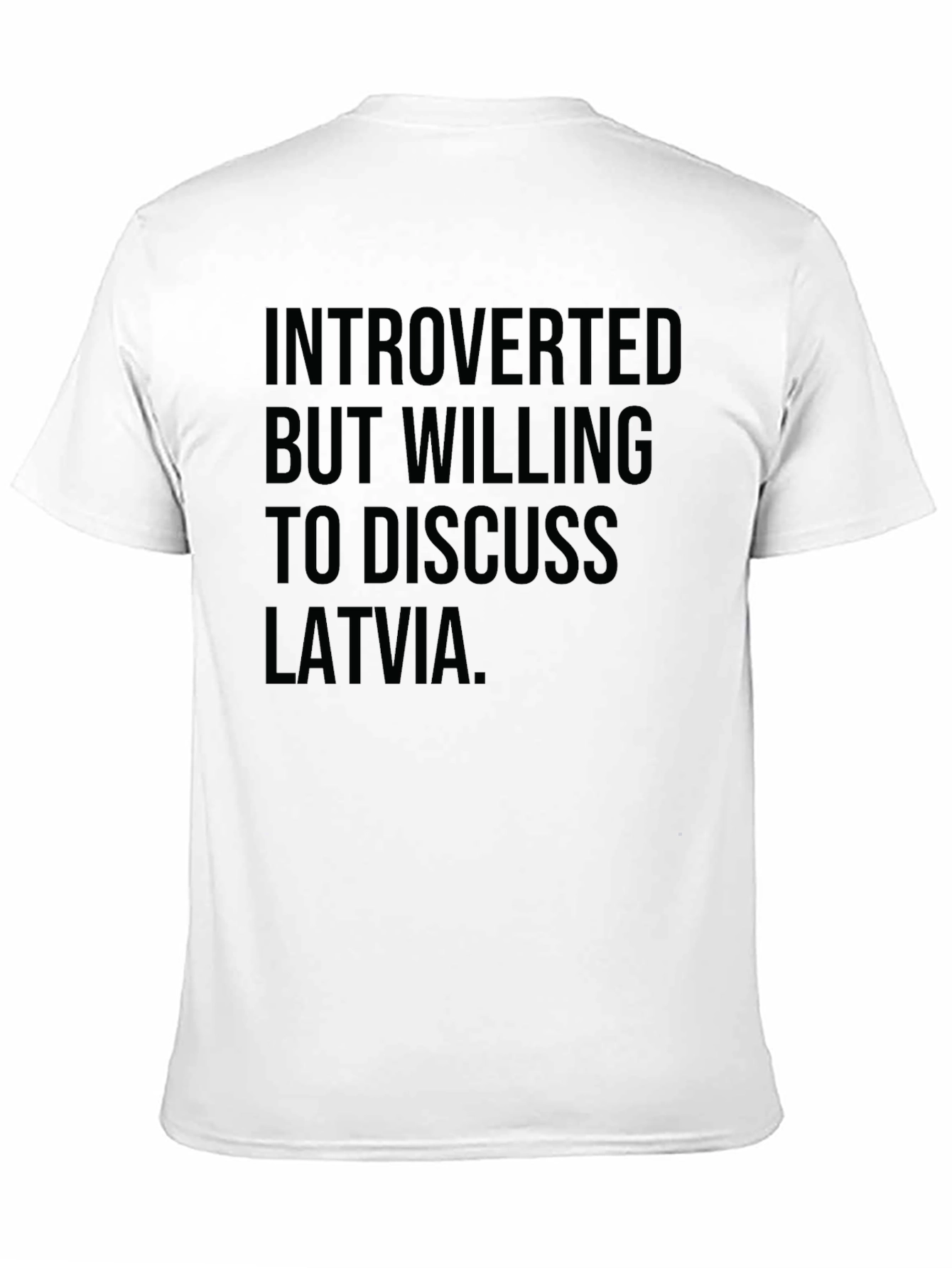Introverted Latvia T-Shirt