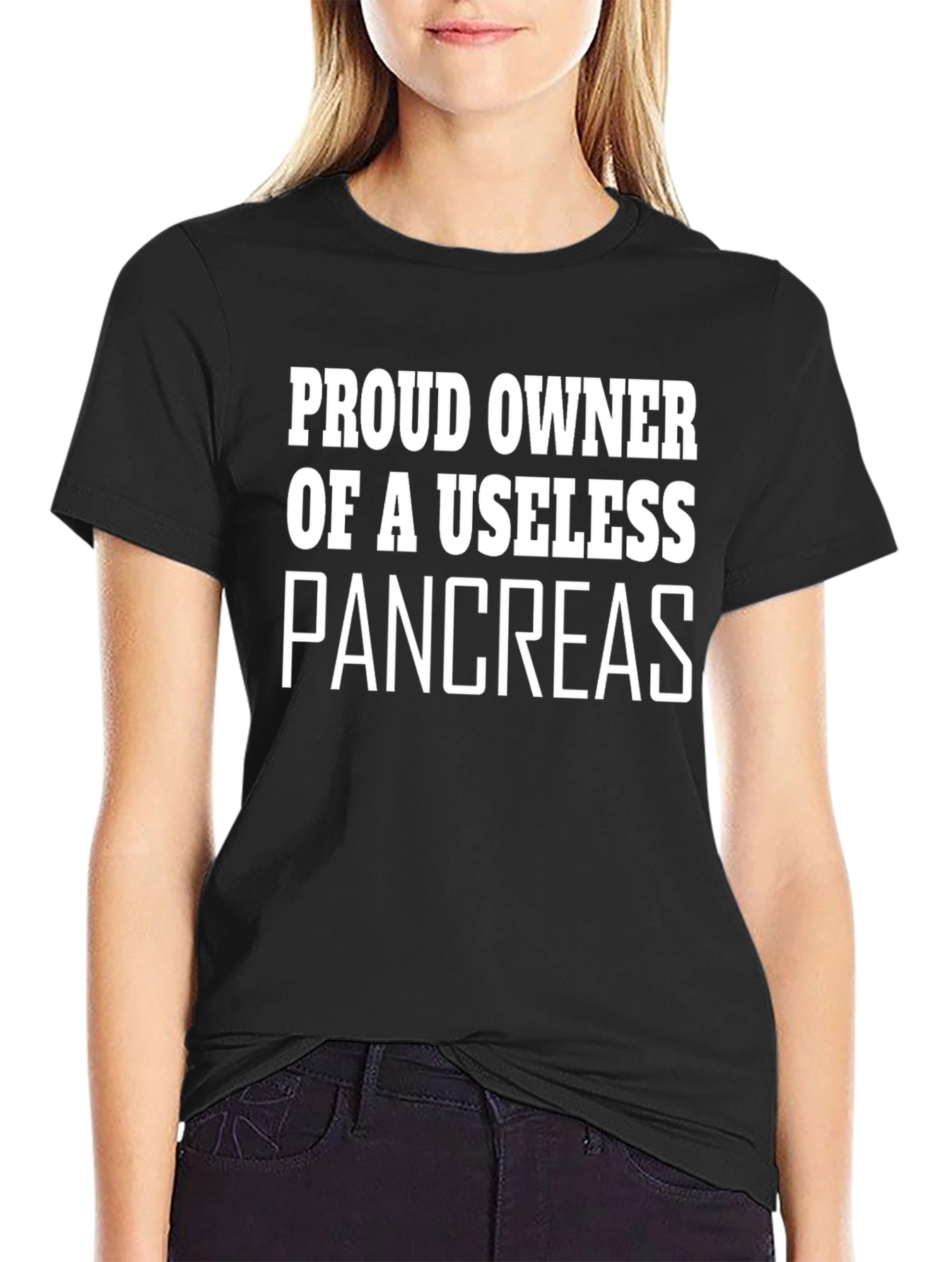 Proud Owner of a Useless Pancreas T-Shirt