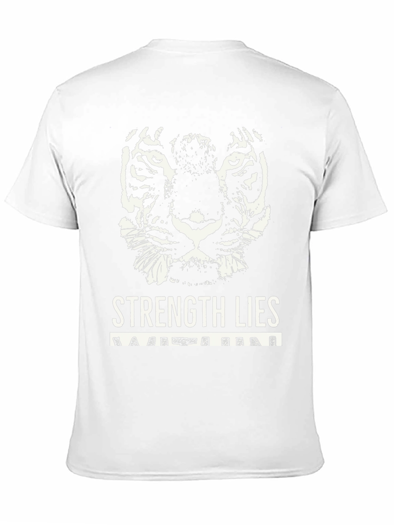 Strength Within Tiger Graphic Tee