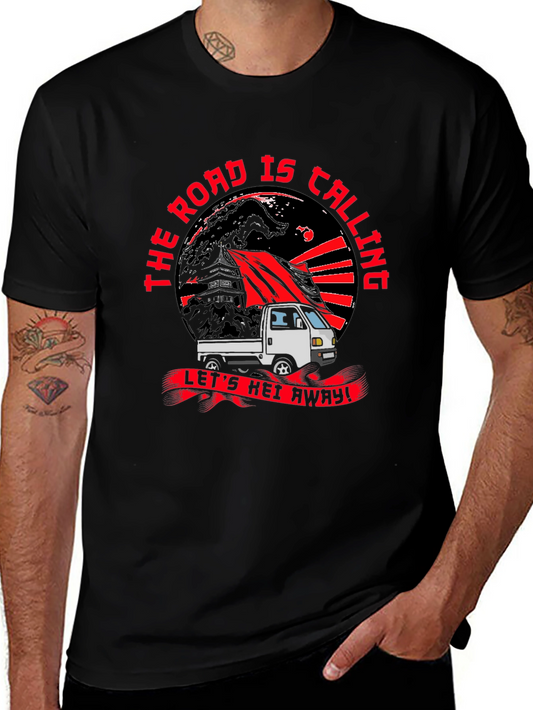 The Road Is Calling Graphic Tee