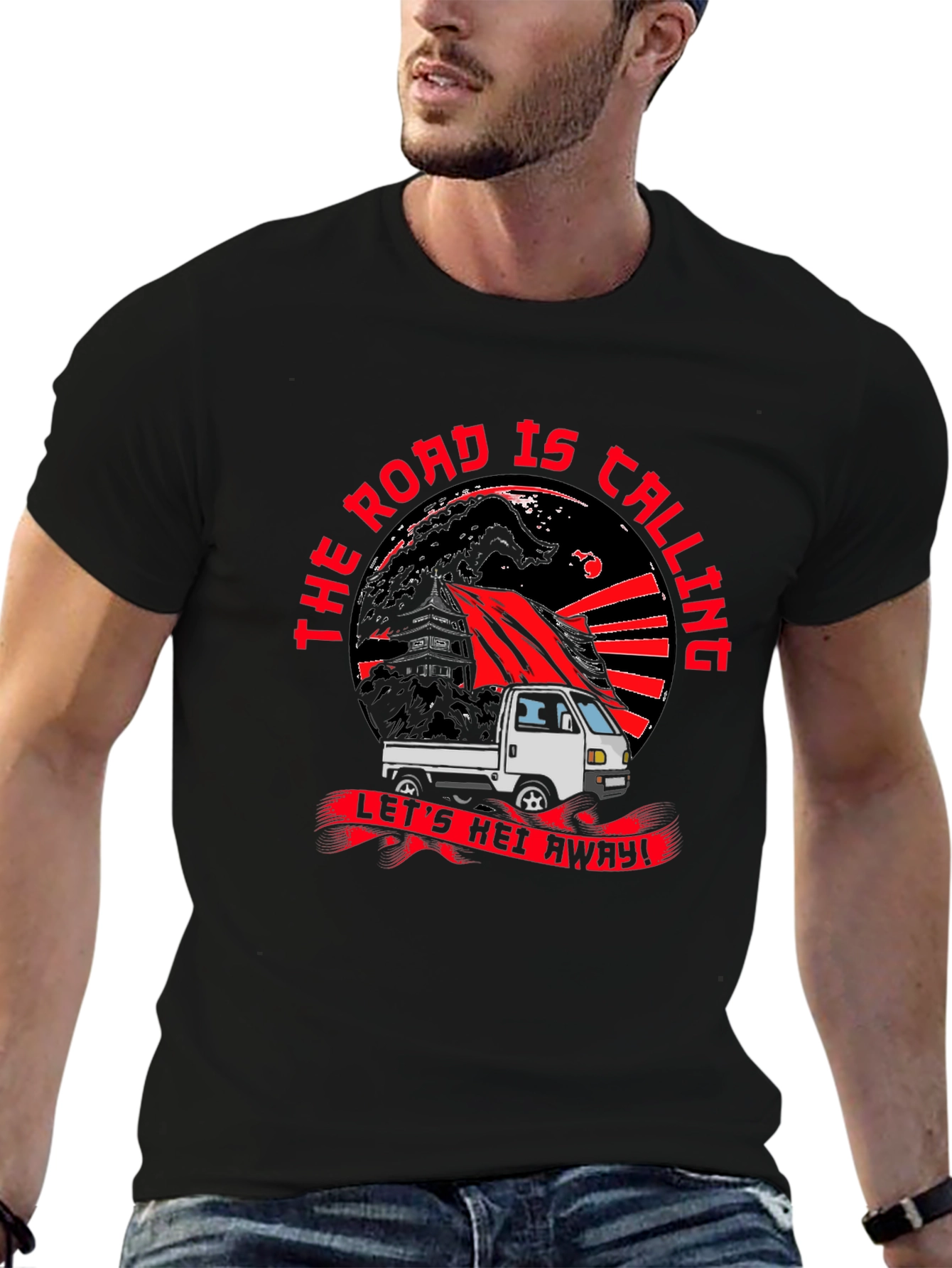 The Road Is Calling Graphic Tee