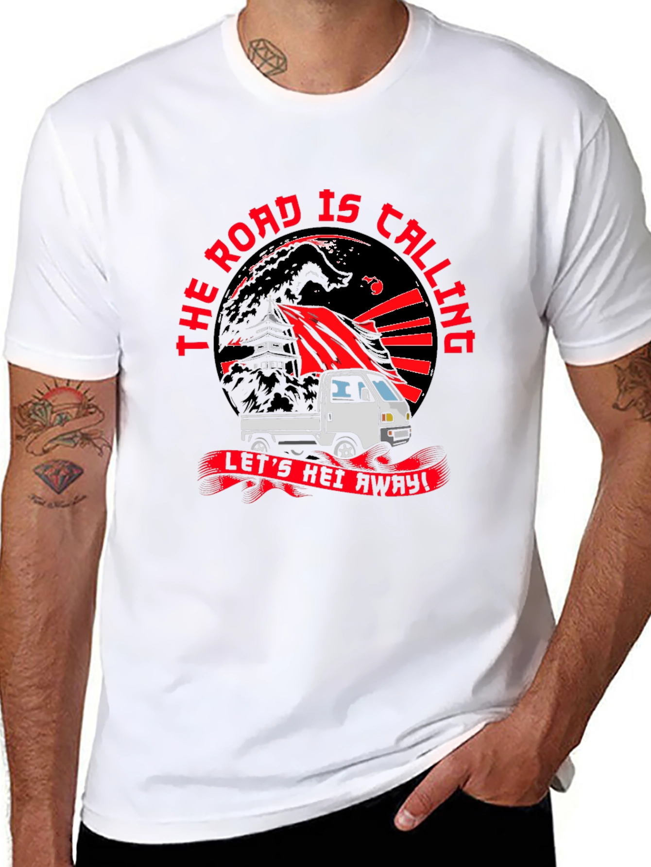 The Road Is Calling Graphic Tee