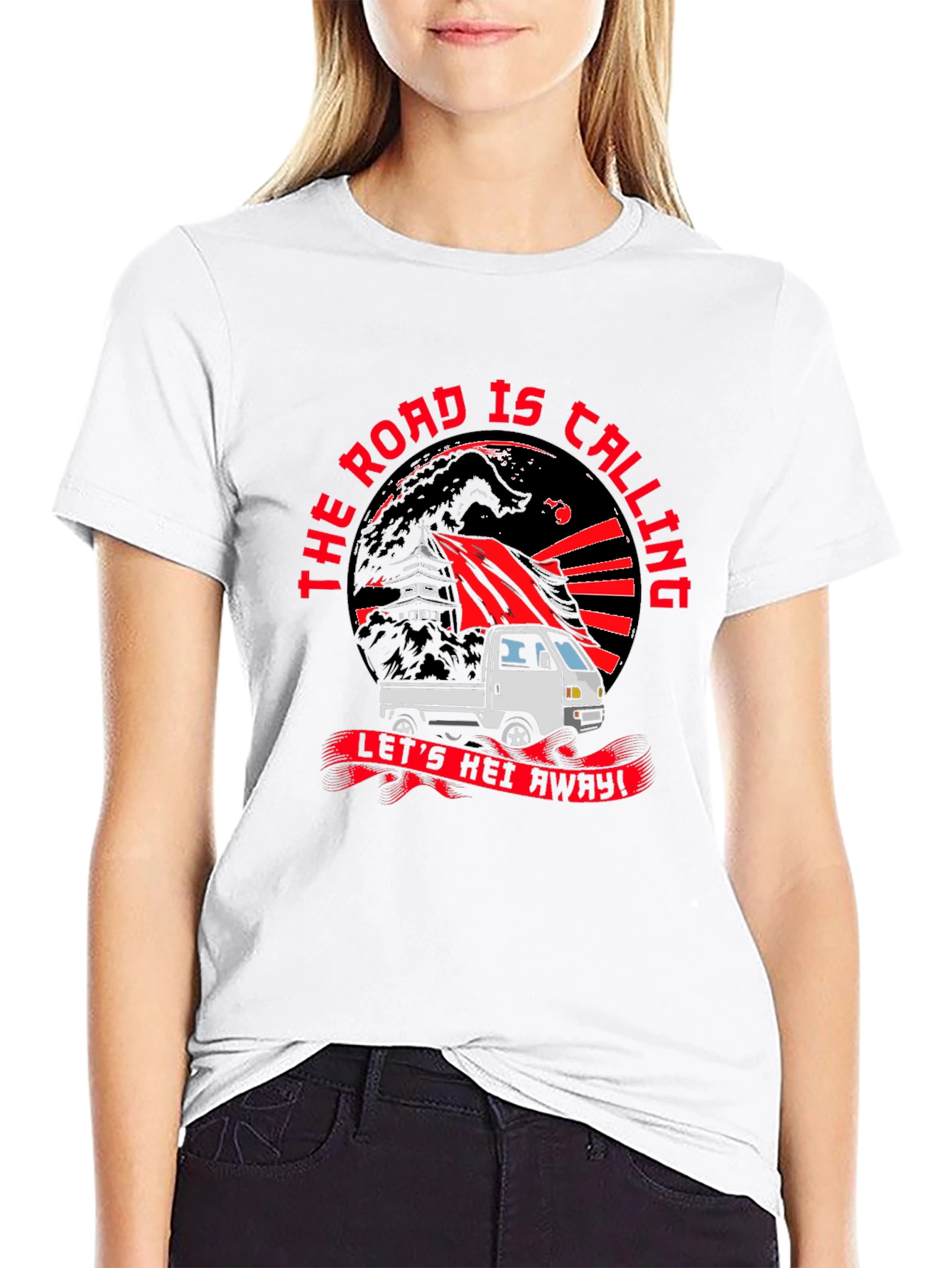 The Road Is Calling Graphic Tee