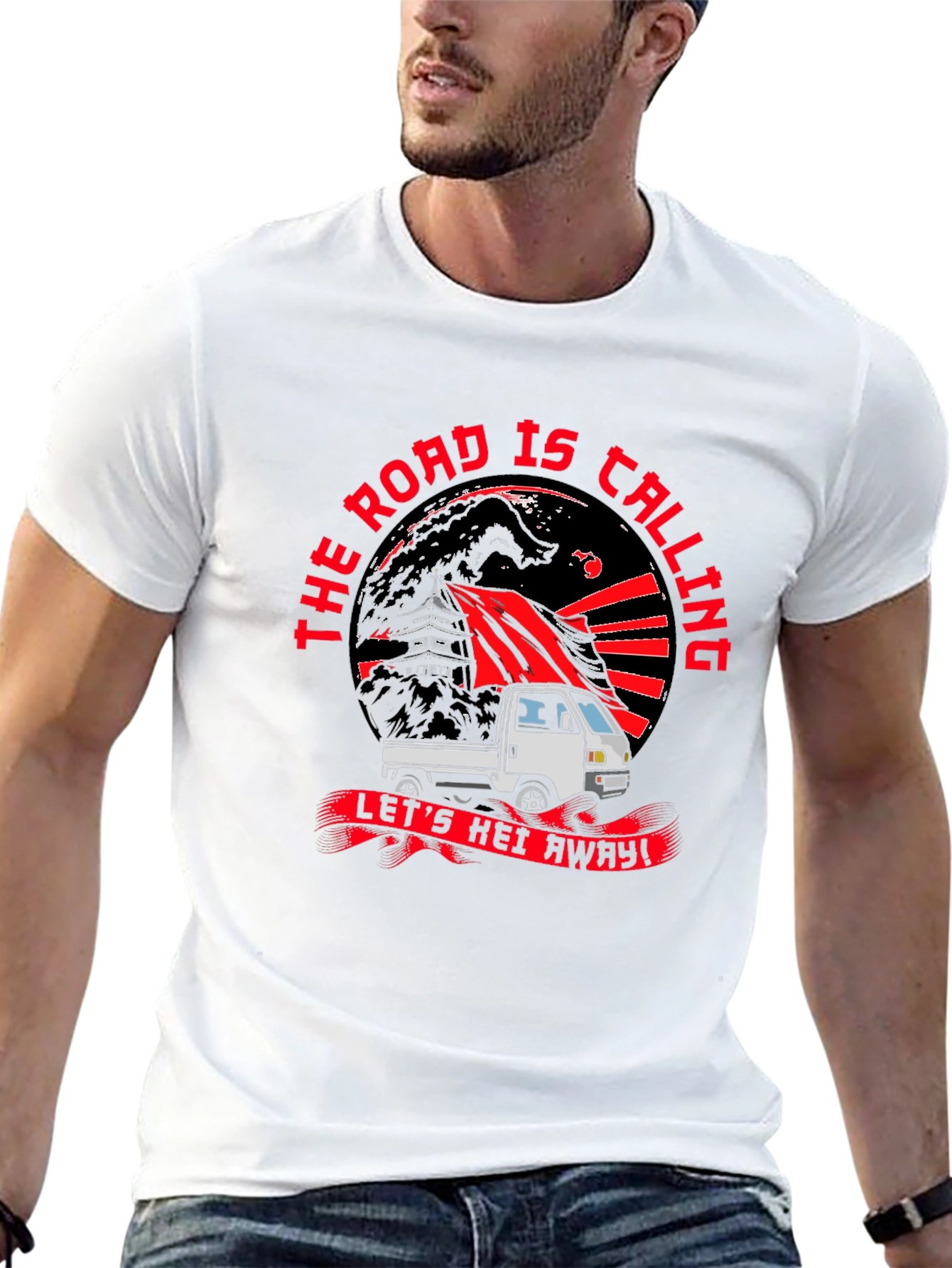 The Road Is Calling Graphic Tee