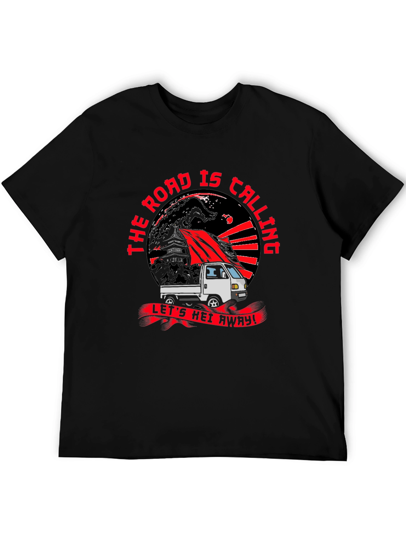 The Road Is Calling Graphic Tee