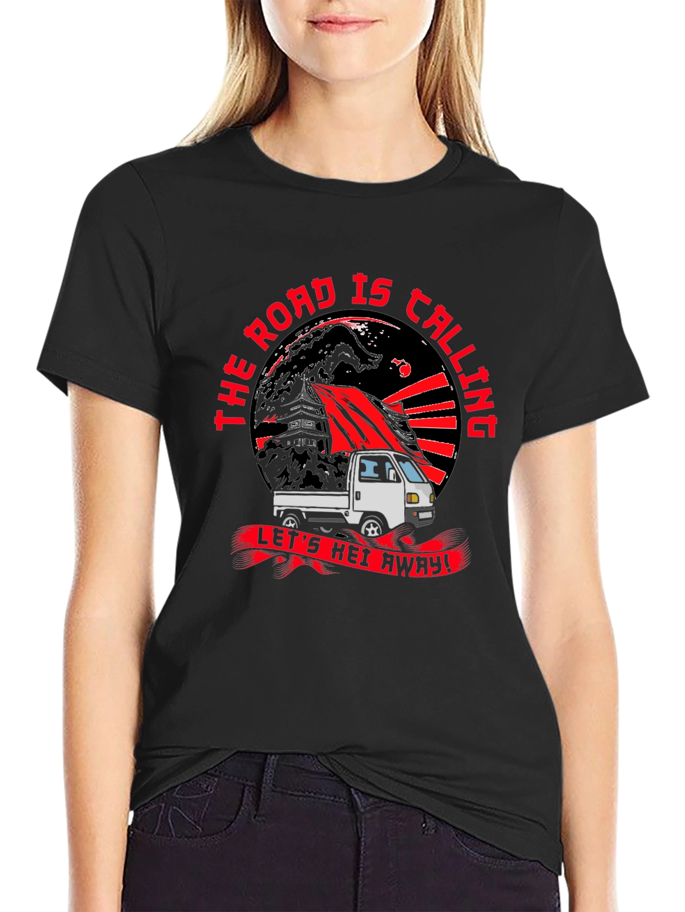 The Road Is Calling Graphic Tee
