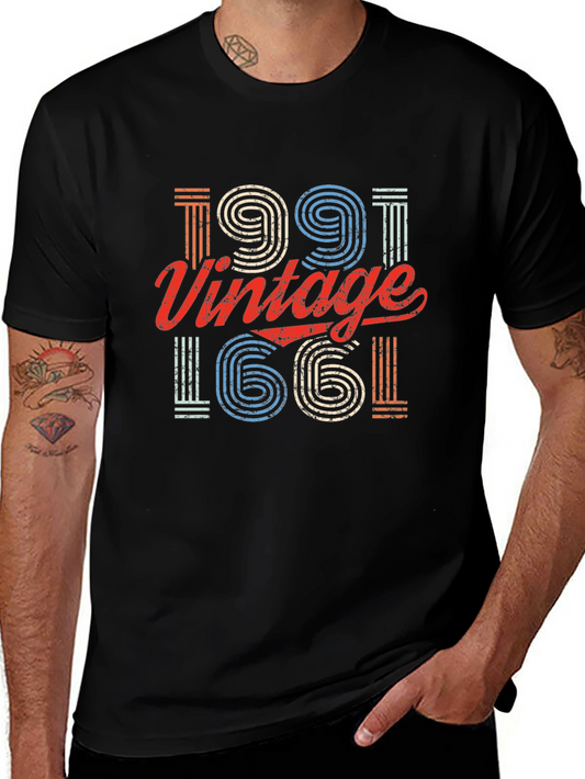 Vintage 1991 Graphic T-Shirt - Retro Style
