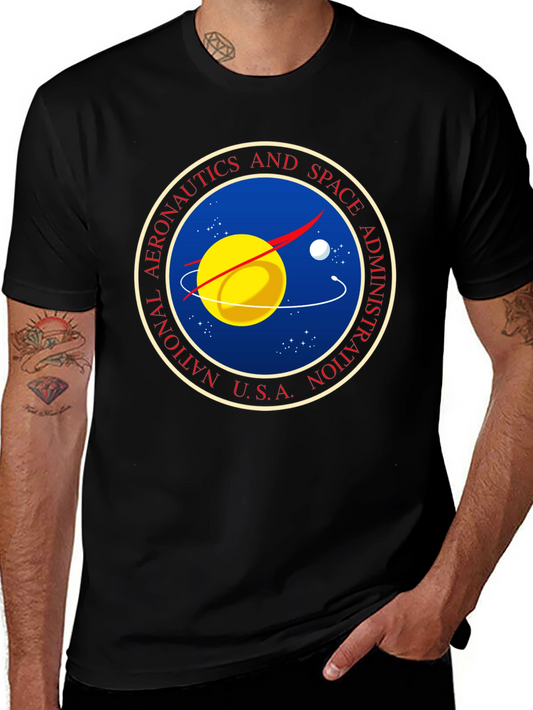 NASA Logo Graphic Black T-Shirt