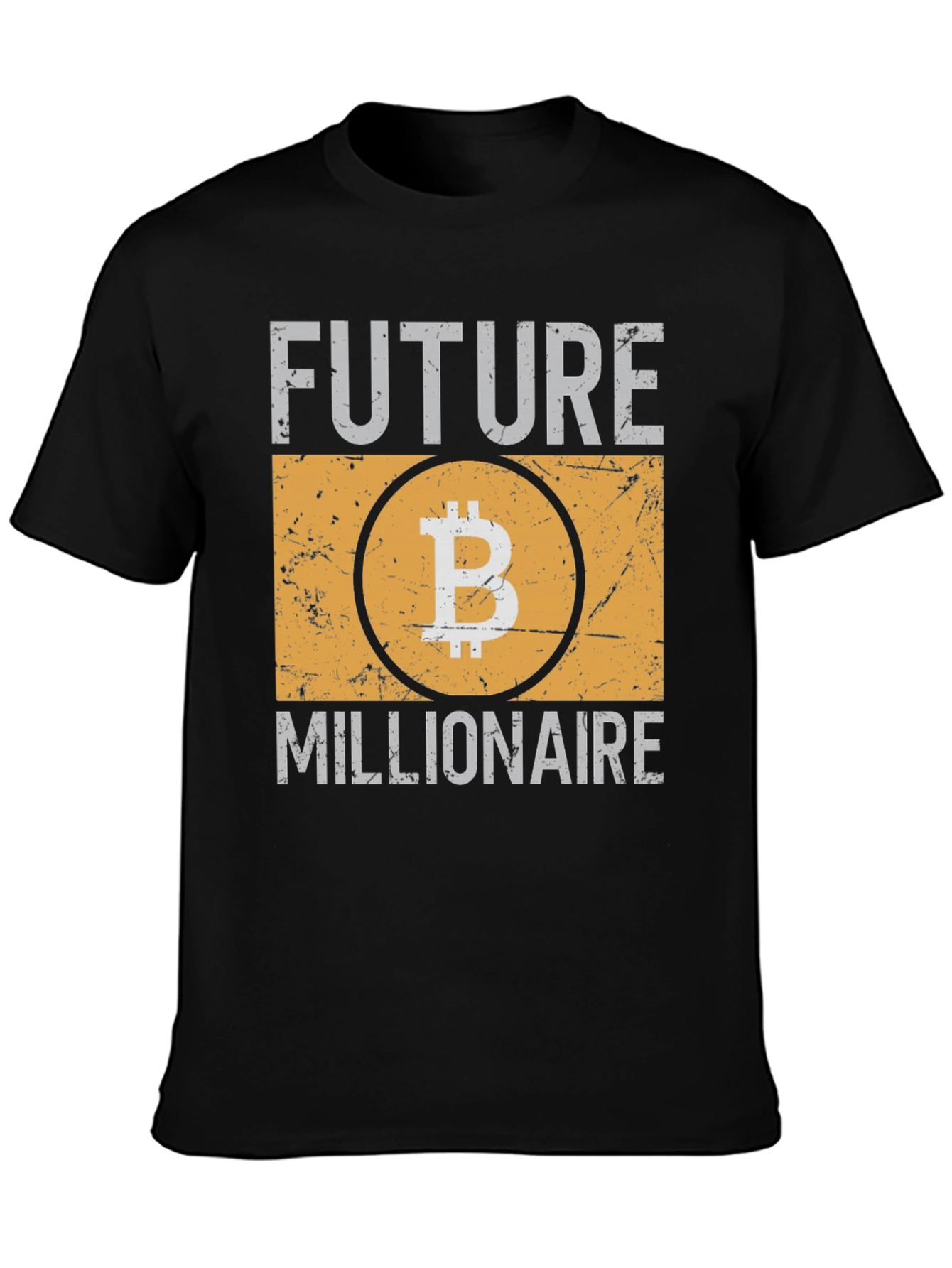 Future Millionaire Bitcoin Graphic T-Shirt