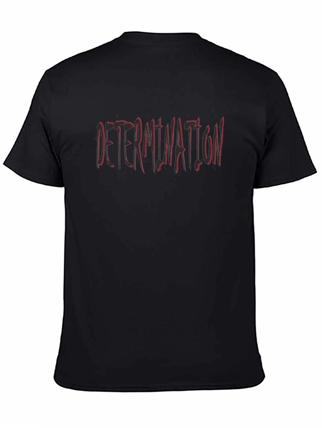 Determination Graphic Print Crewneck T-shirt