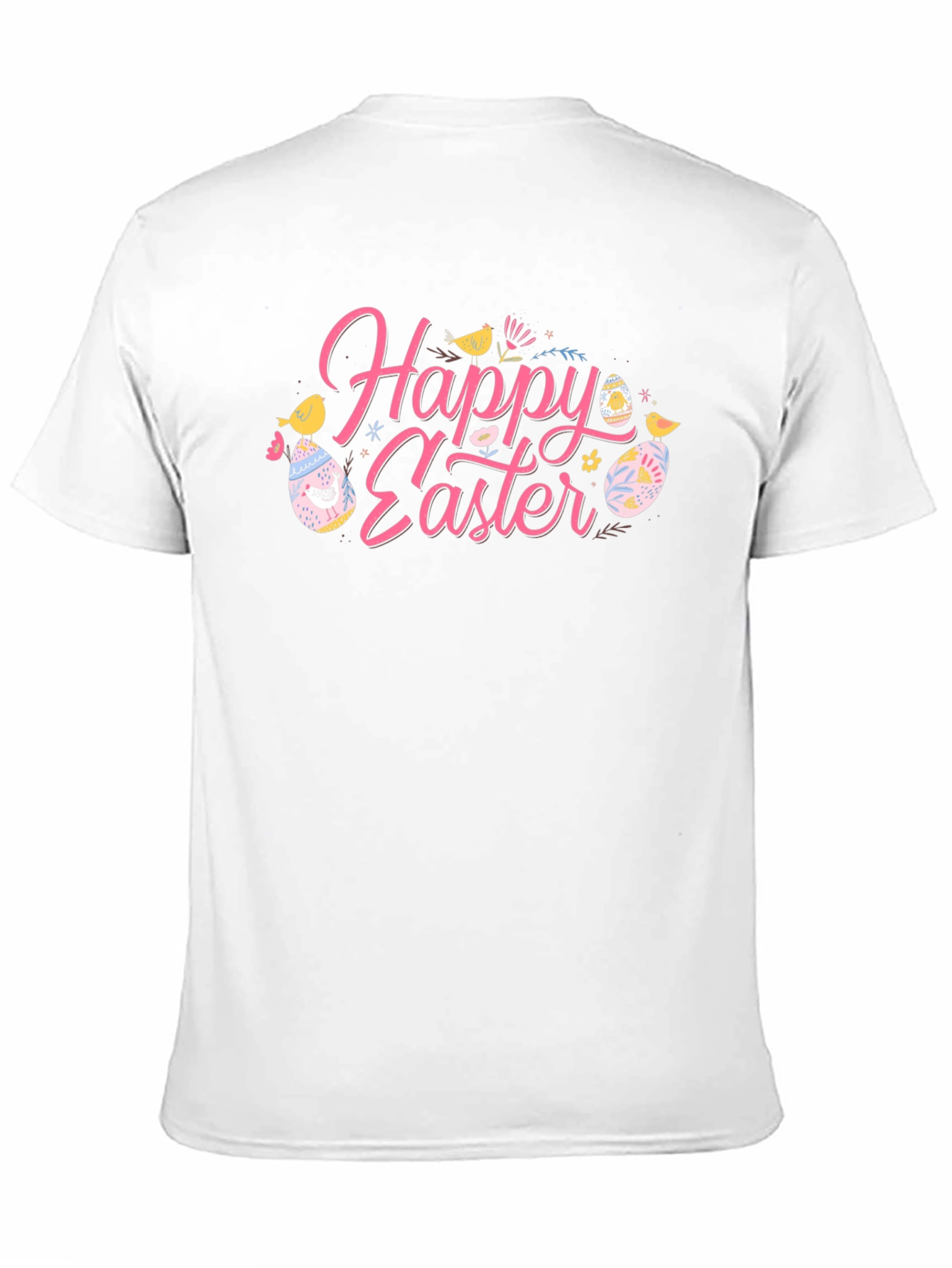 Happy Easter Black T-Shirt