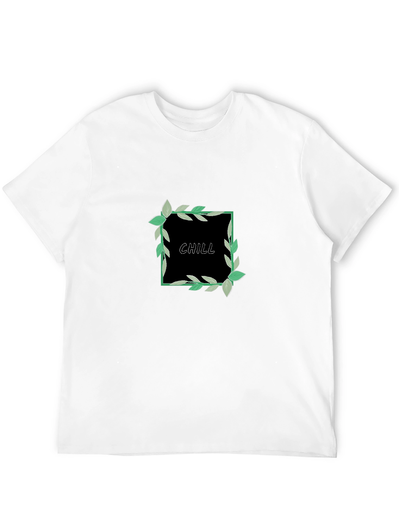 Chill Vibes Black Graphic Tee