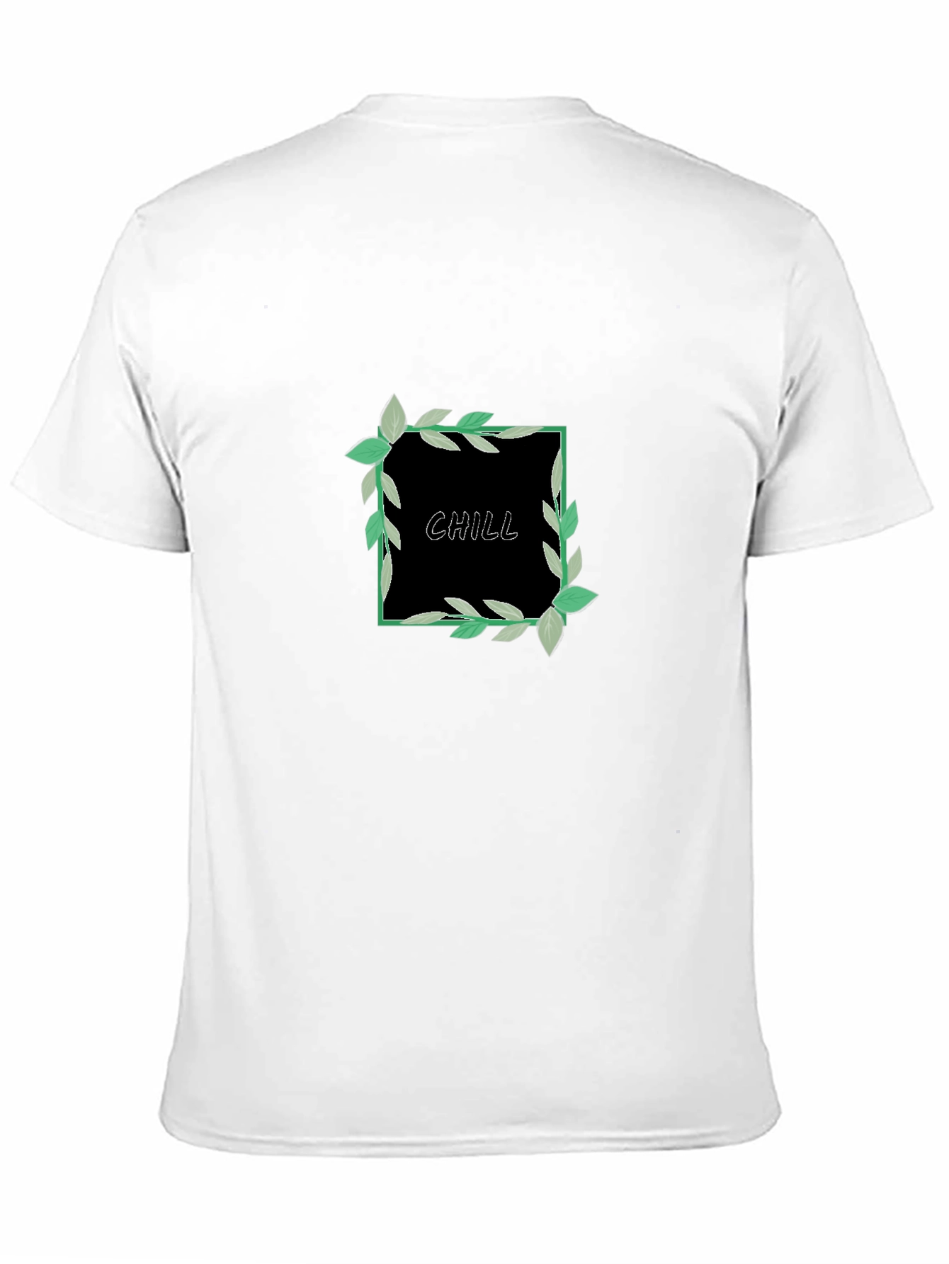 Chill Vibes Black Graphic Tee