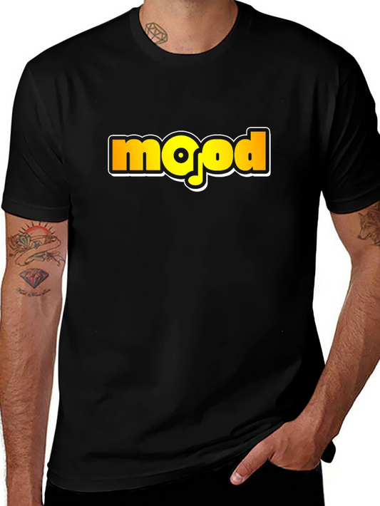 Mood Graphic T-Shirt - Trendy Black Tee
