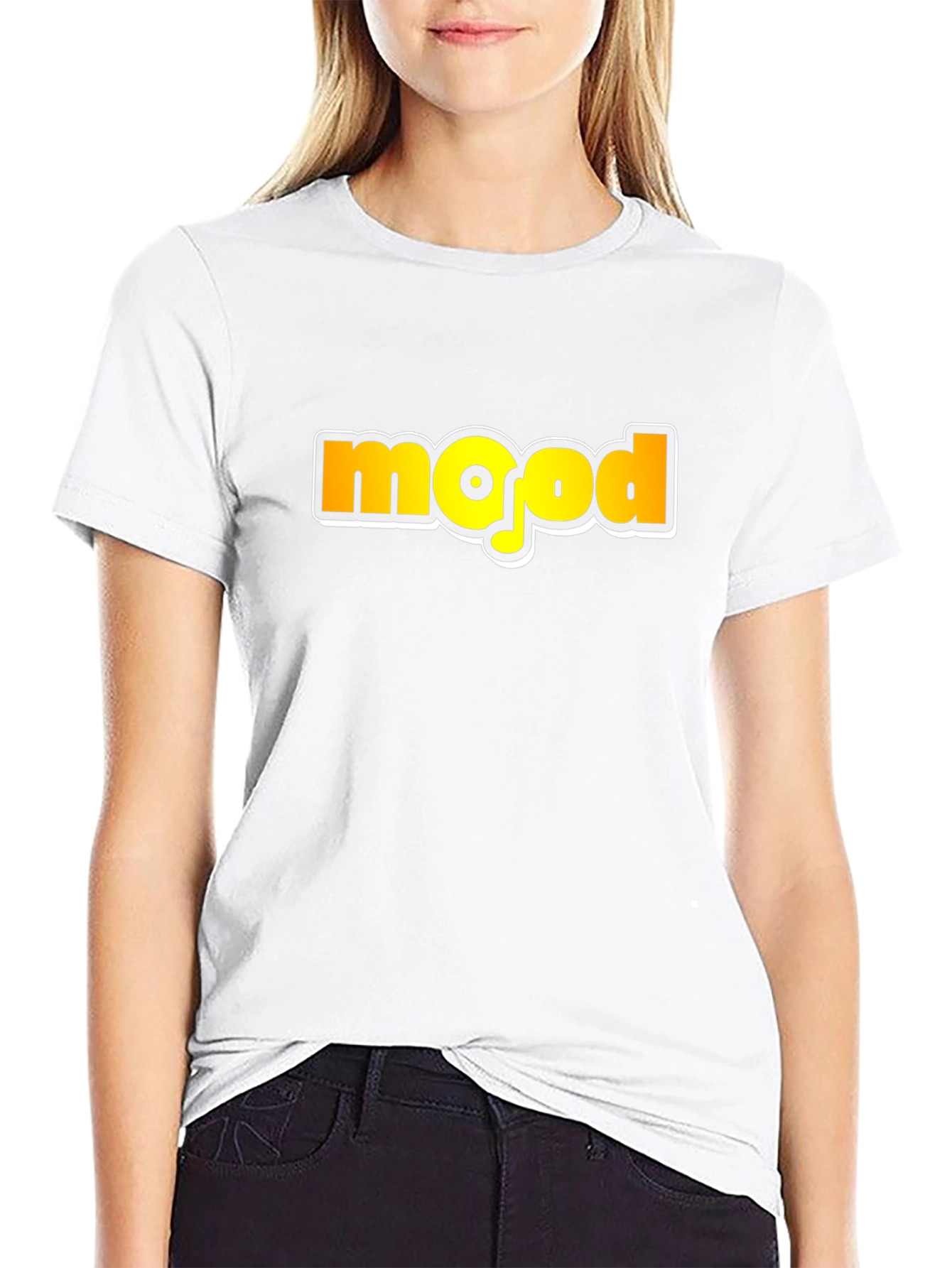 Mood Graphic T-Shirt - Trendy Black Tee
