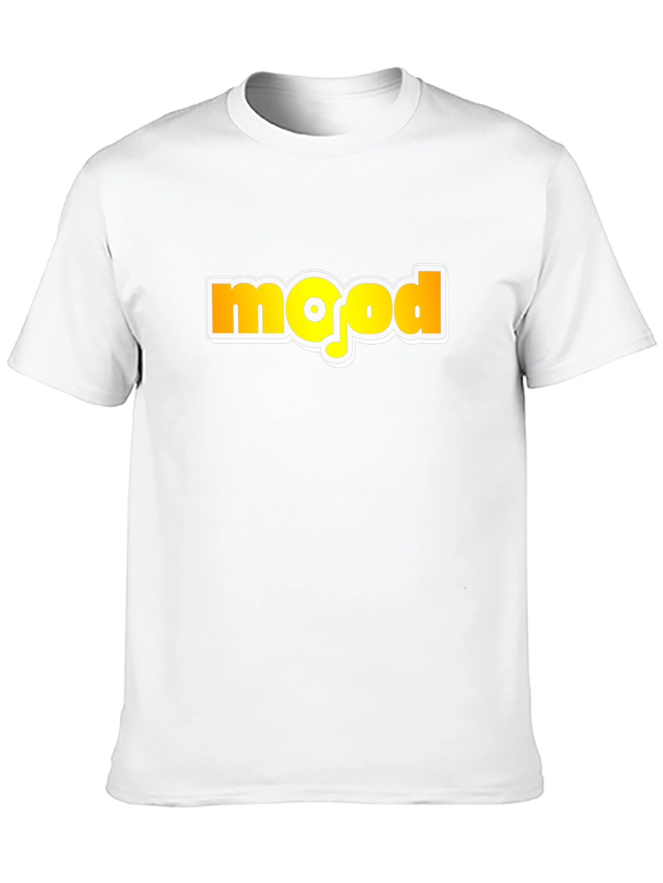 Mood Graphic T-Shirt - Trendy Black Tee