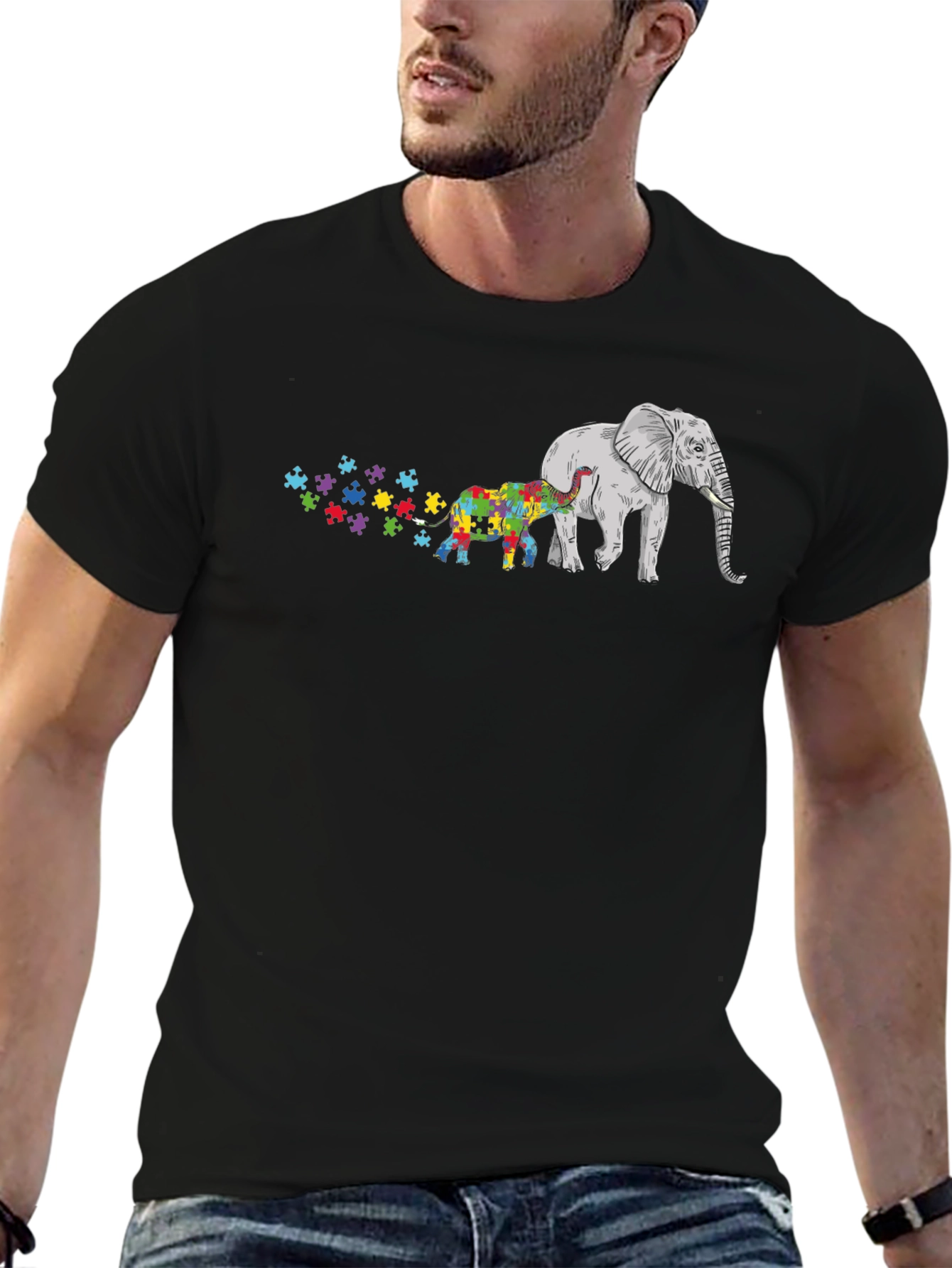 Autism Awareness Elephant T-Shirt
