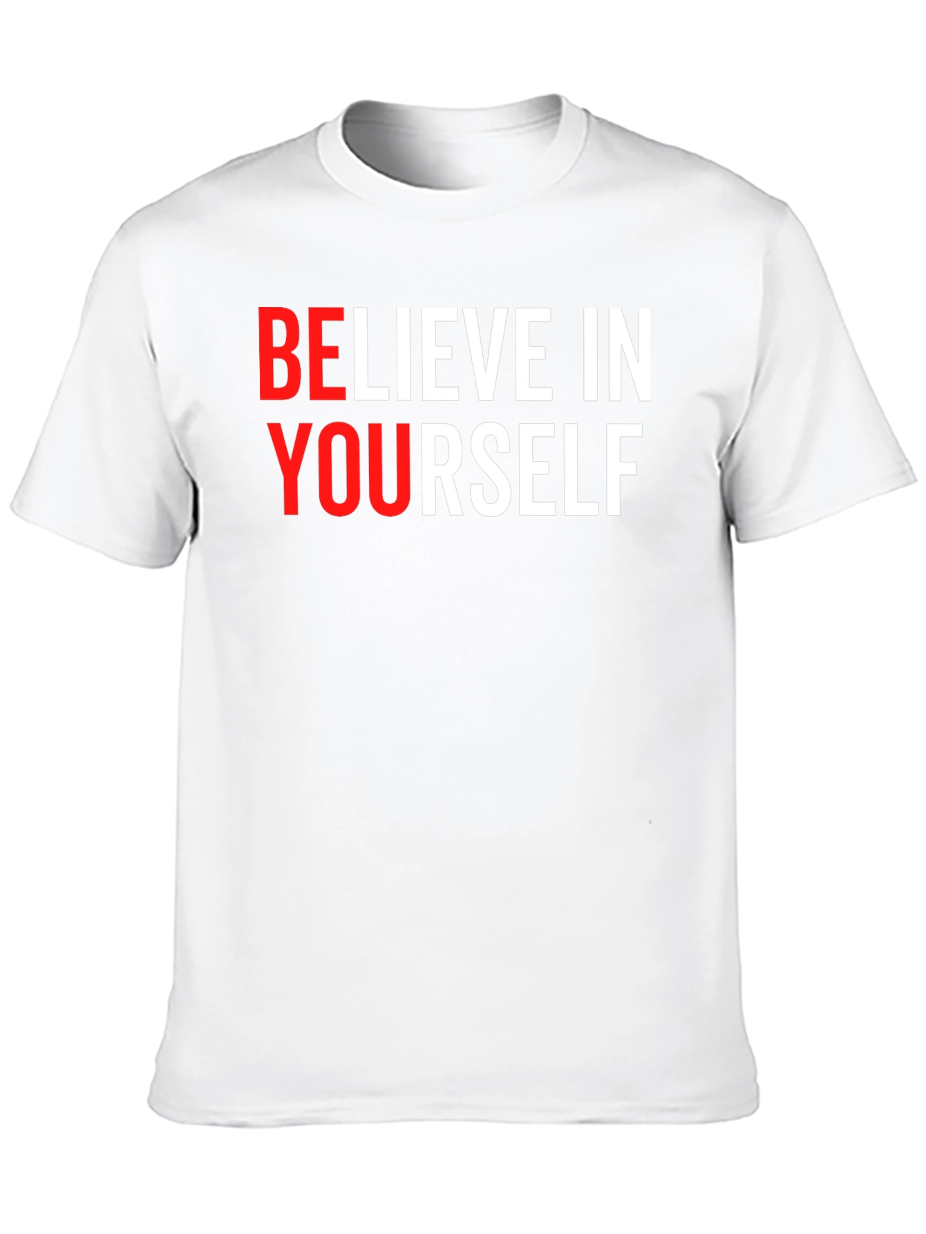 Believe In Yourself Graphic Tee - Black T-Shirt