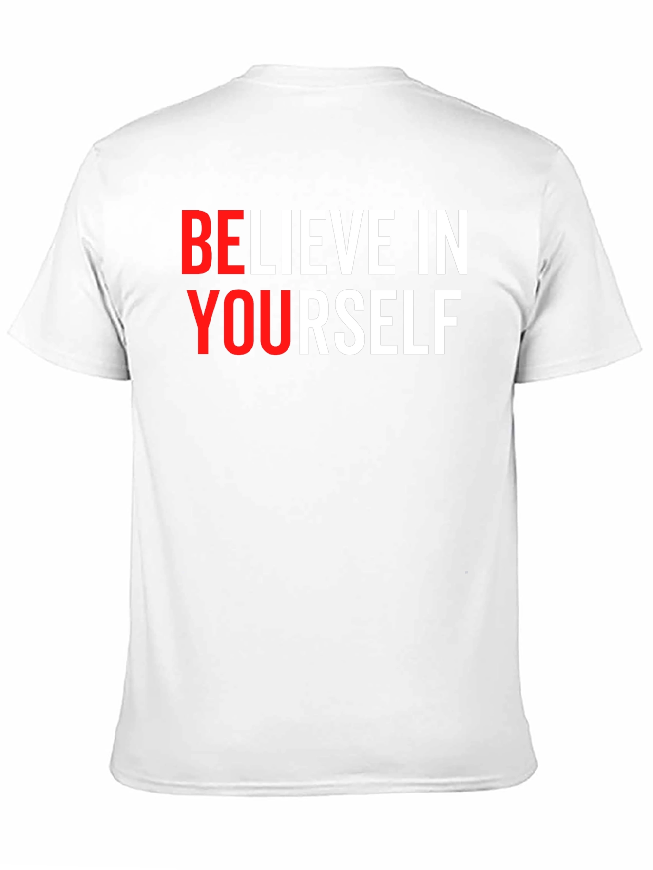 Believe In Yourself Graphic Tee - Black T-Shirt