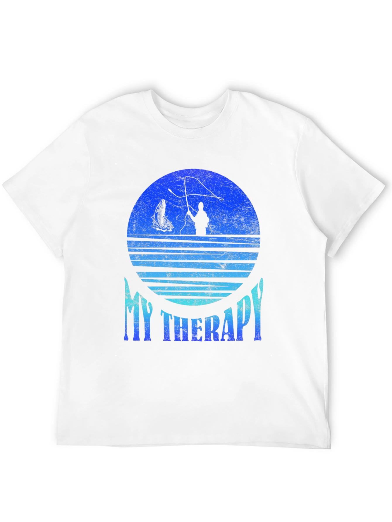 Fishing Therapy T-Shirt: Angler Graphic Tee
