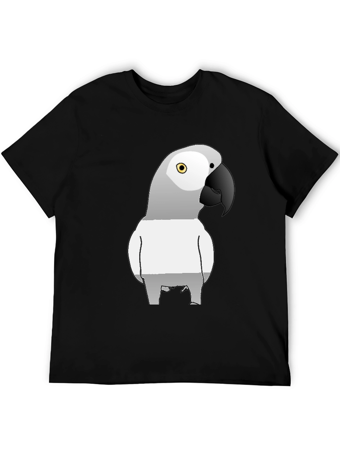 Parrot Graphic T-Shirt - Stylish Bird Lover Tee