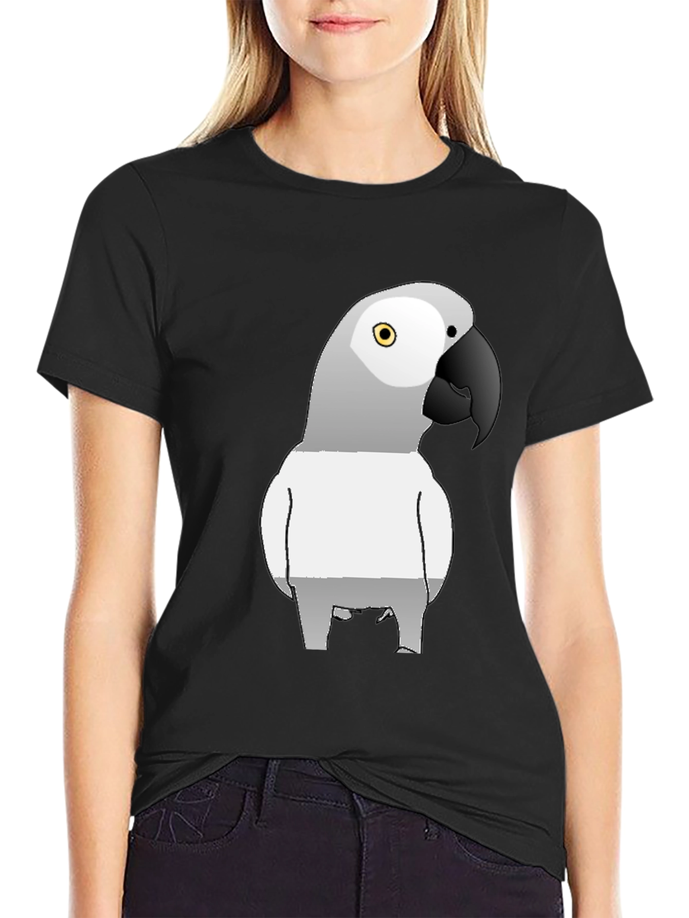 Parrot Graphic T-Shirt - Stylish Bird Lover Tee