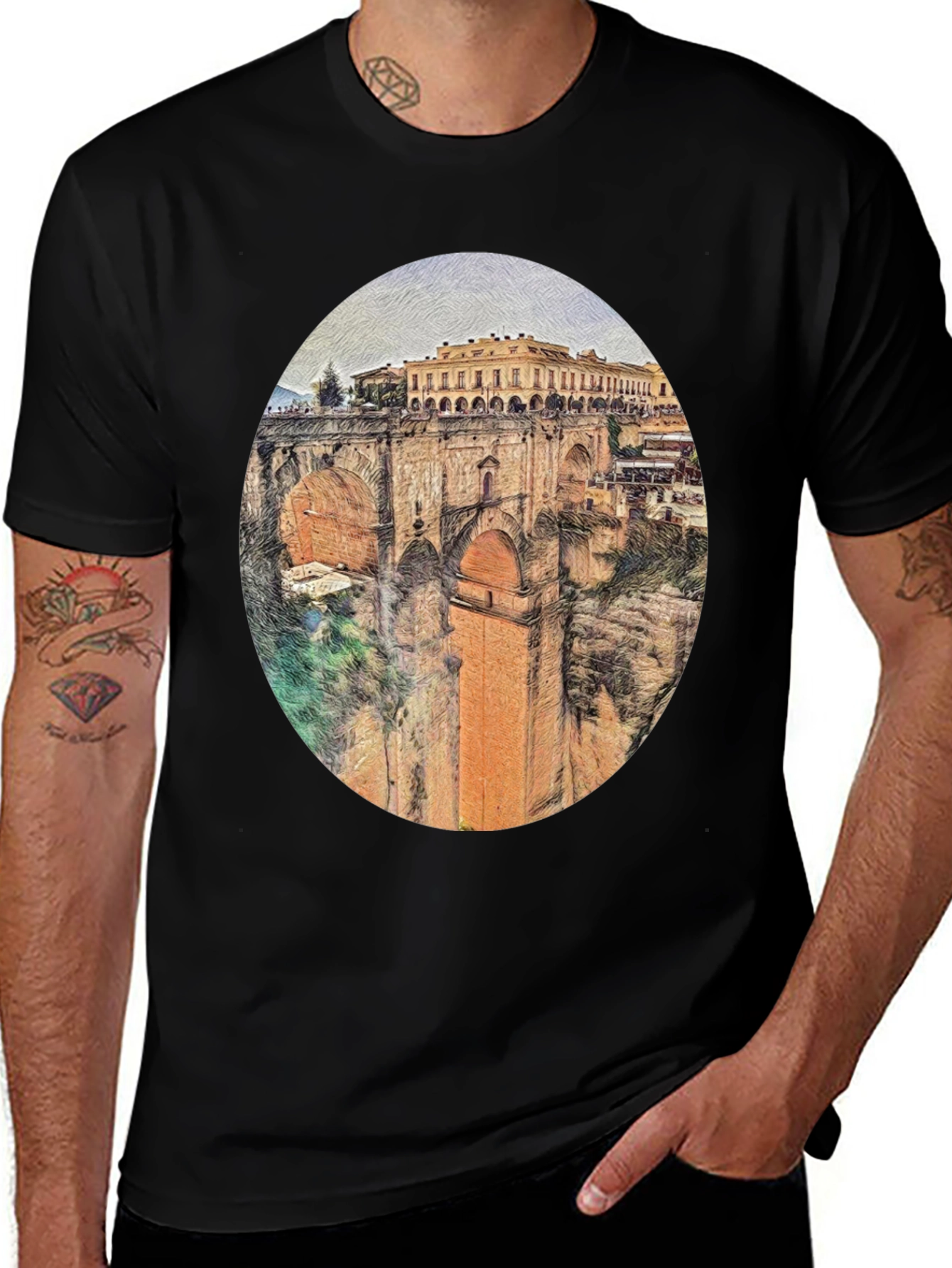 Ronda Spain T-Shirt Travel Tee
